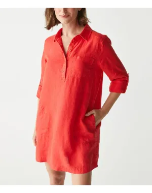 Eleanor Linen Shirt Dress | Pomodoro MICHAEL STARS