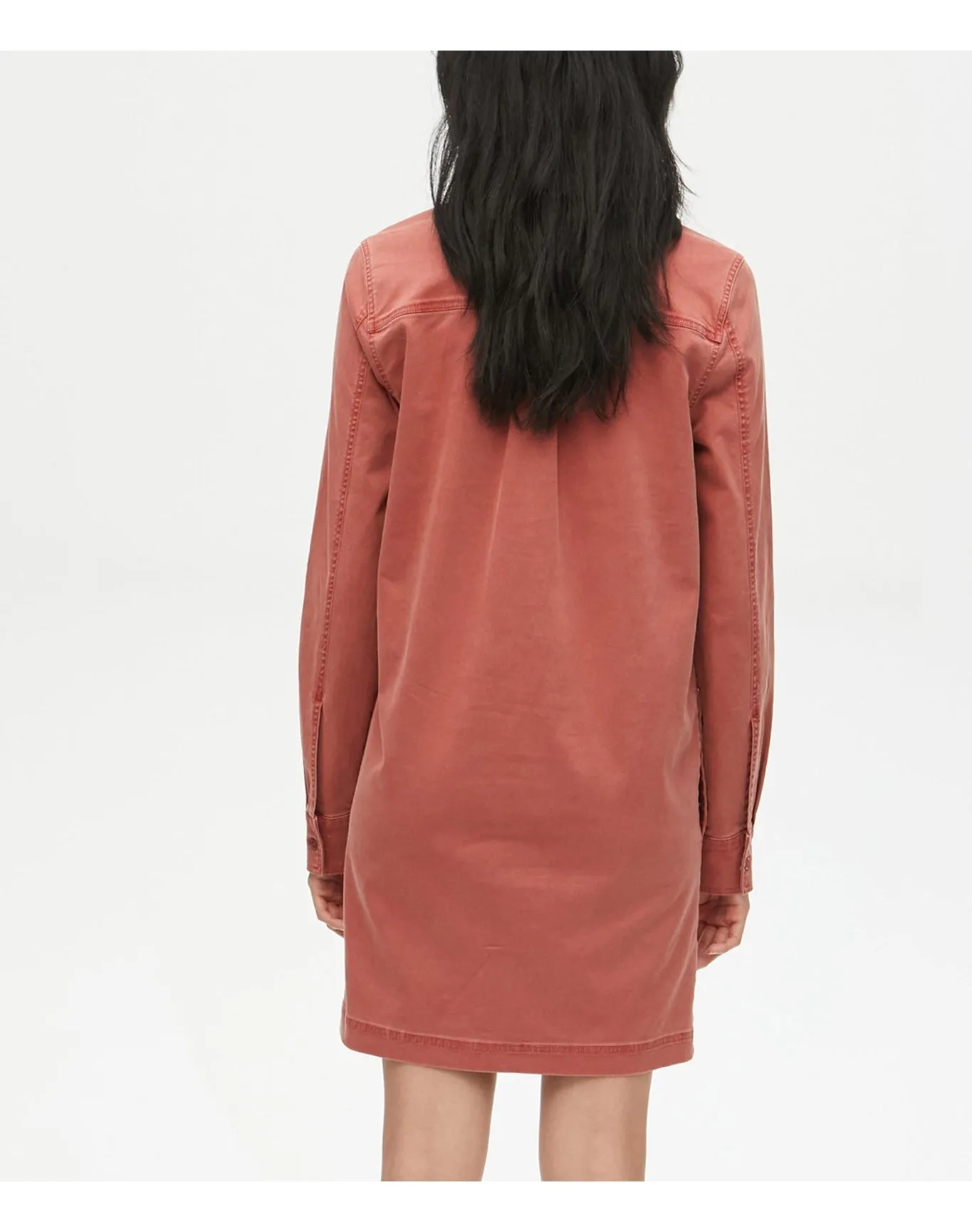 Eleanor Twill Shirt Dress | Clay MICHAEL STARS