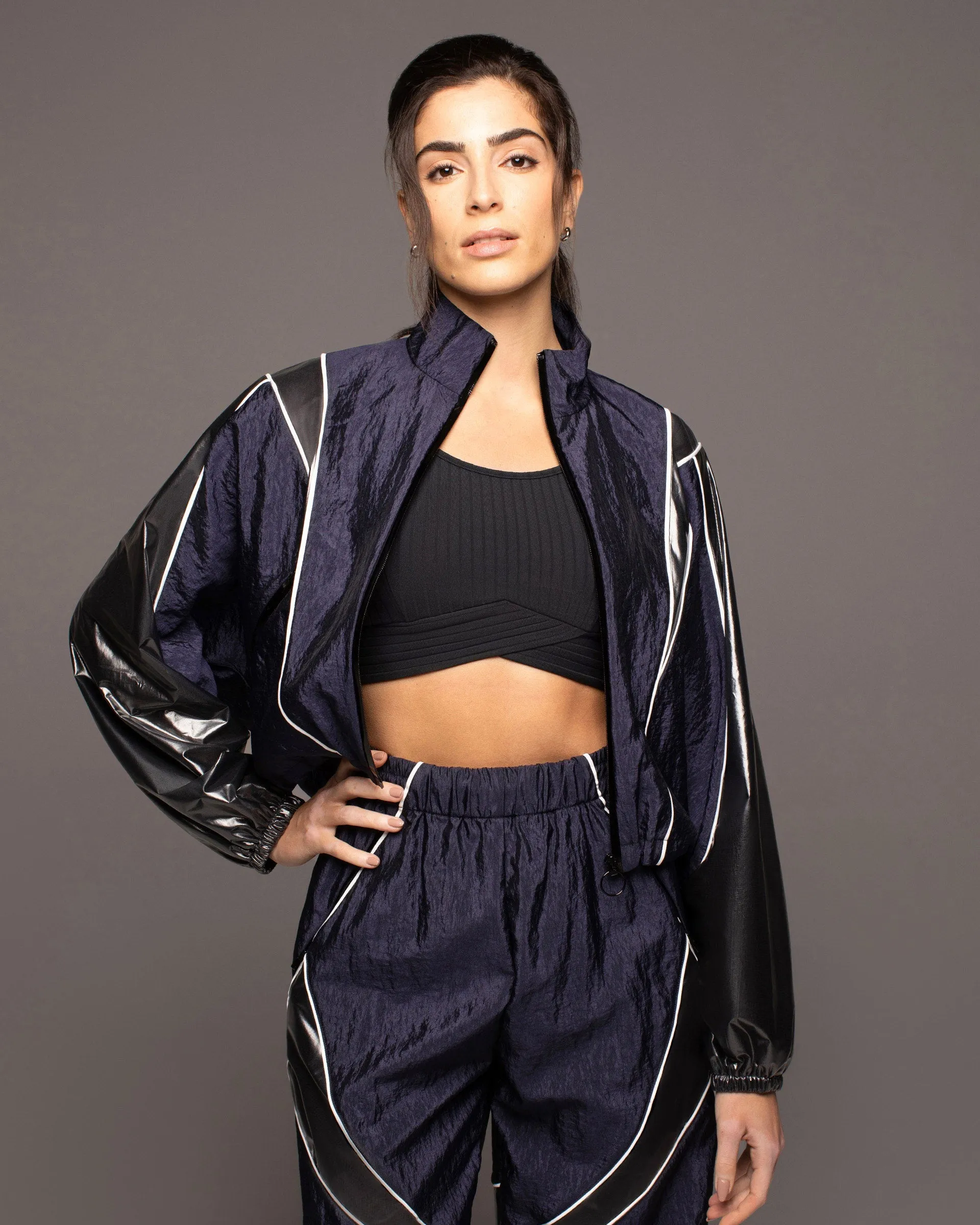 Enigma Track Jacket | Midnight Blue MICHI
