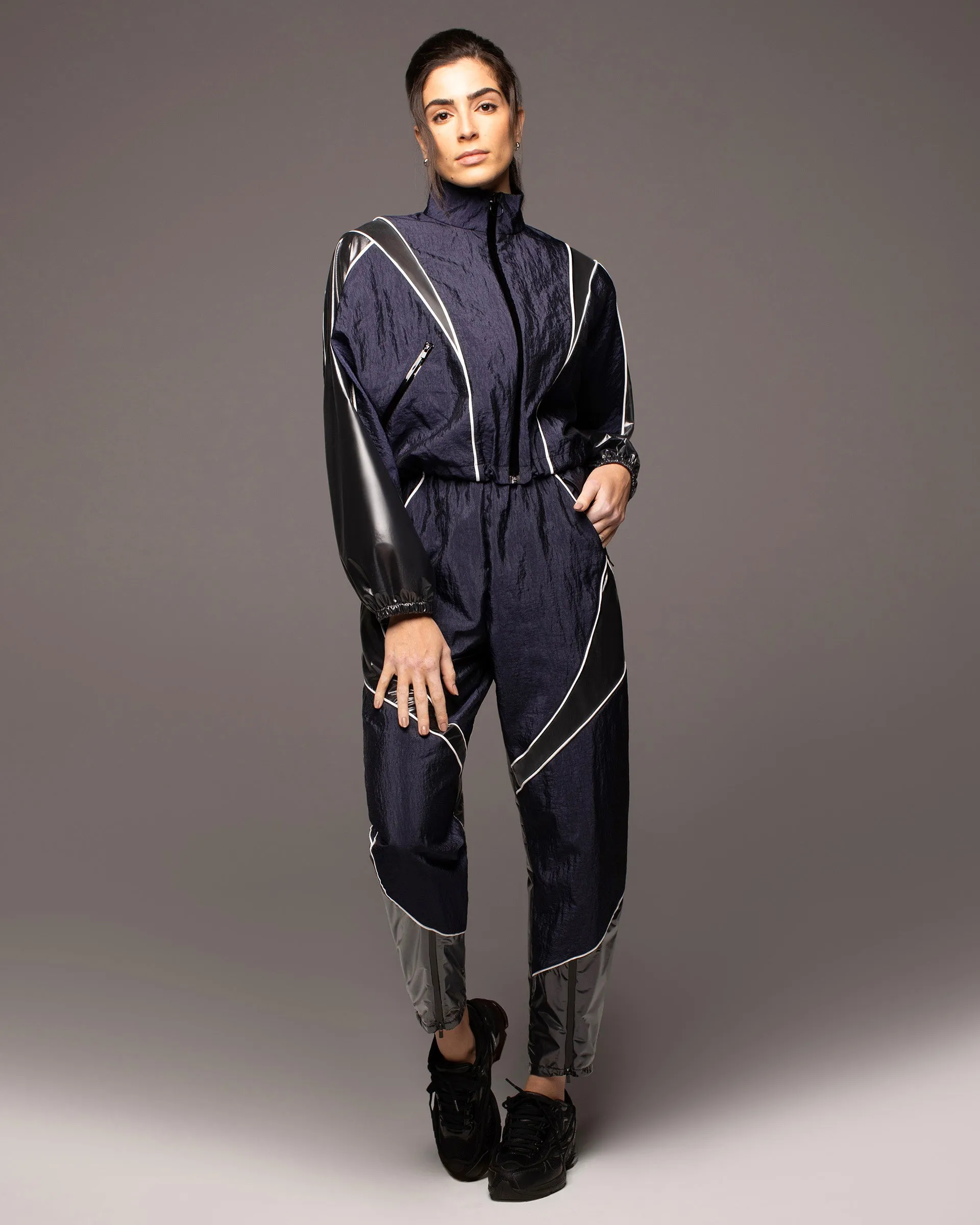 Enigma Track Jacket | Midnight Blue MICHI