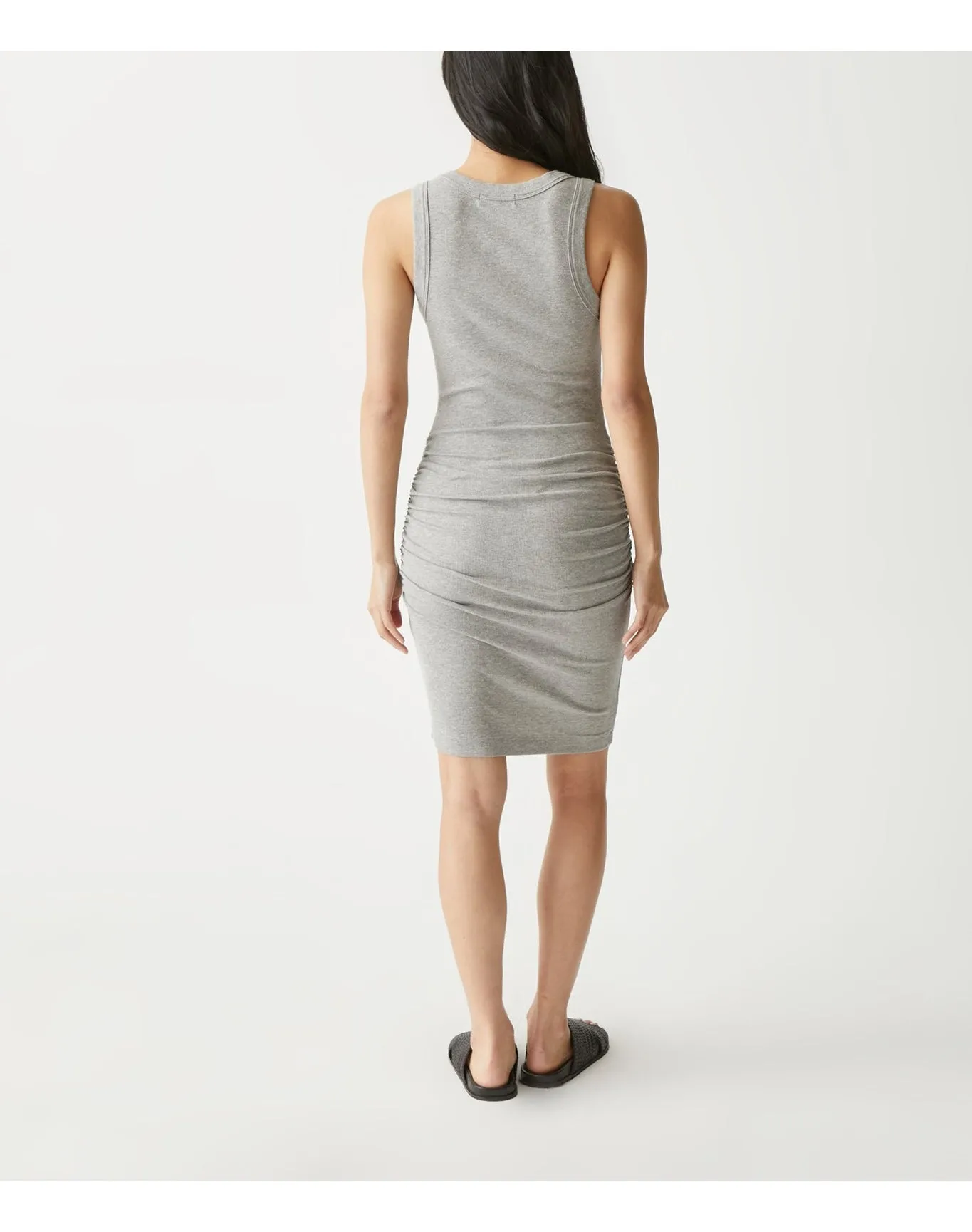 Esme Ribbed Dress | Heather Grey MICHAEL STARS