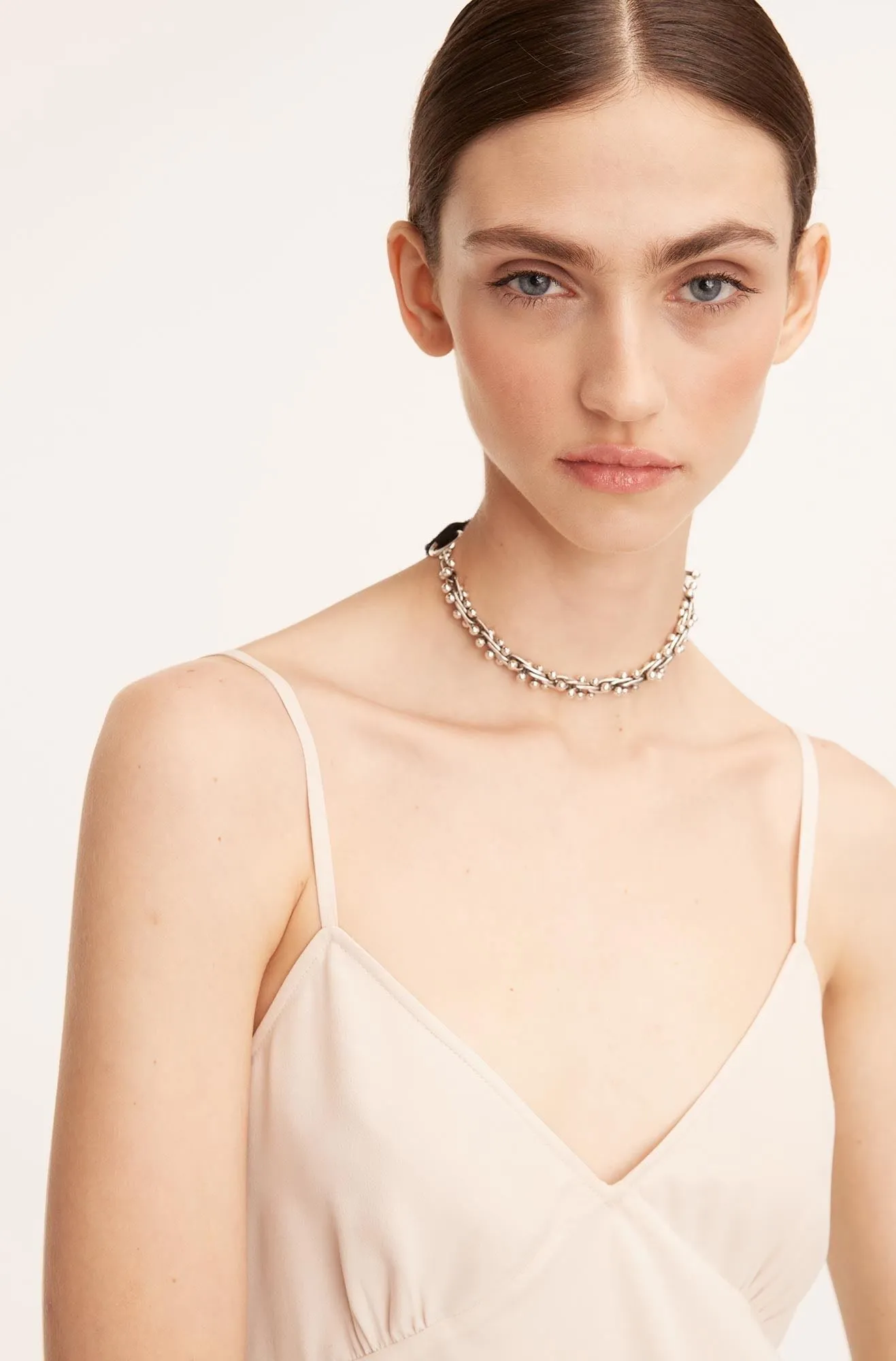 Essential Silk Camisole | Snow REBECCA TAYLOR