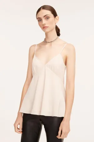 Essential Silk Camisole | Snow REBECCA TAYLOR