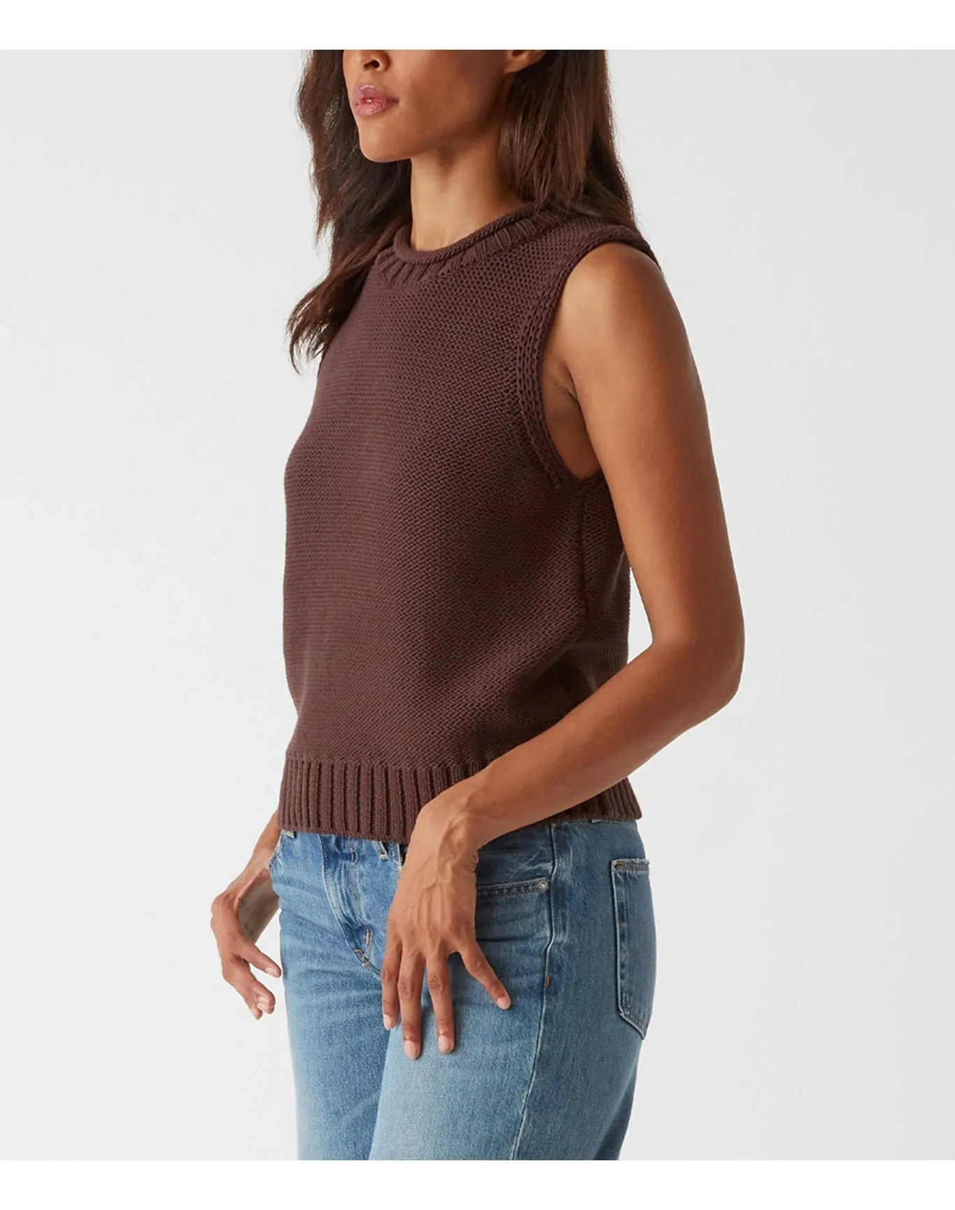 Estelle Sweater Vest | Java MICHAEL STARS