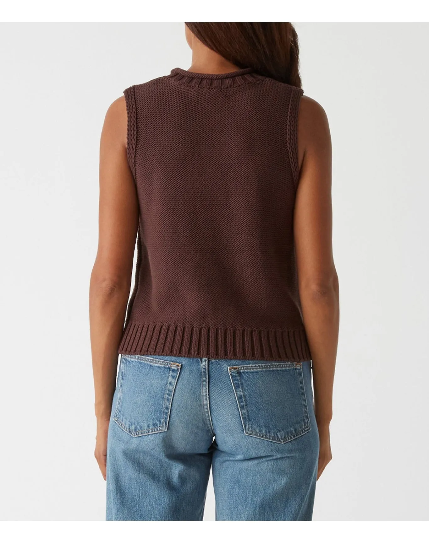 Estelle Sweater Vest | Java MICHAEL STARS