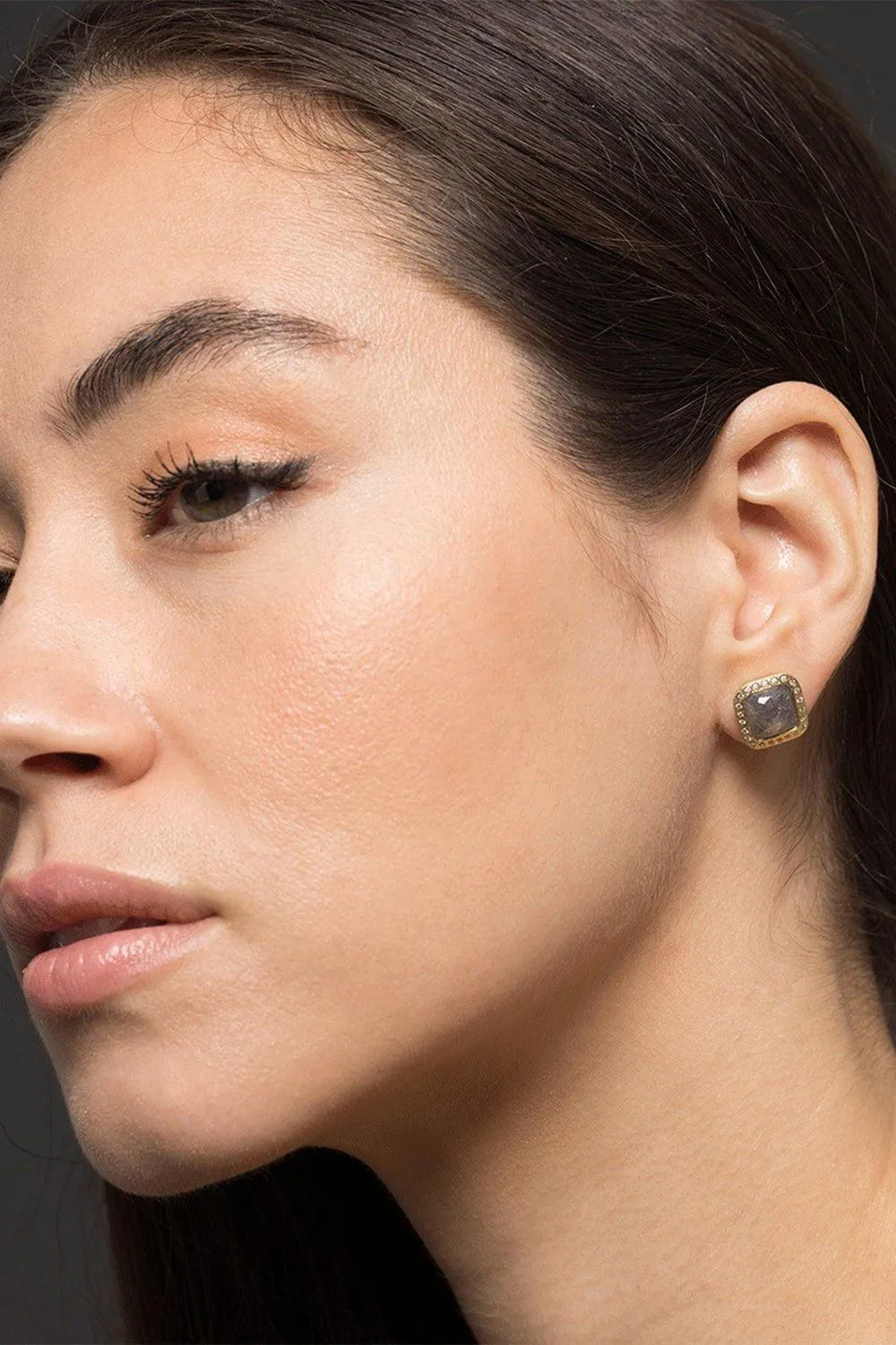 Fancy Diamond Stud Earrings