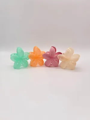 Flower Claw Clip