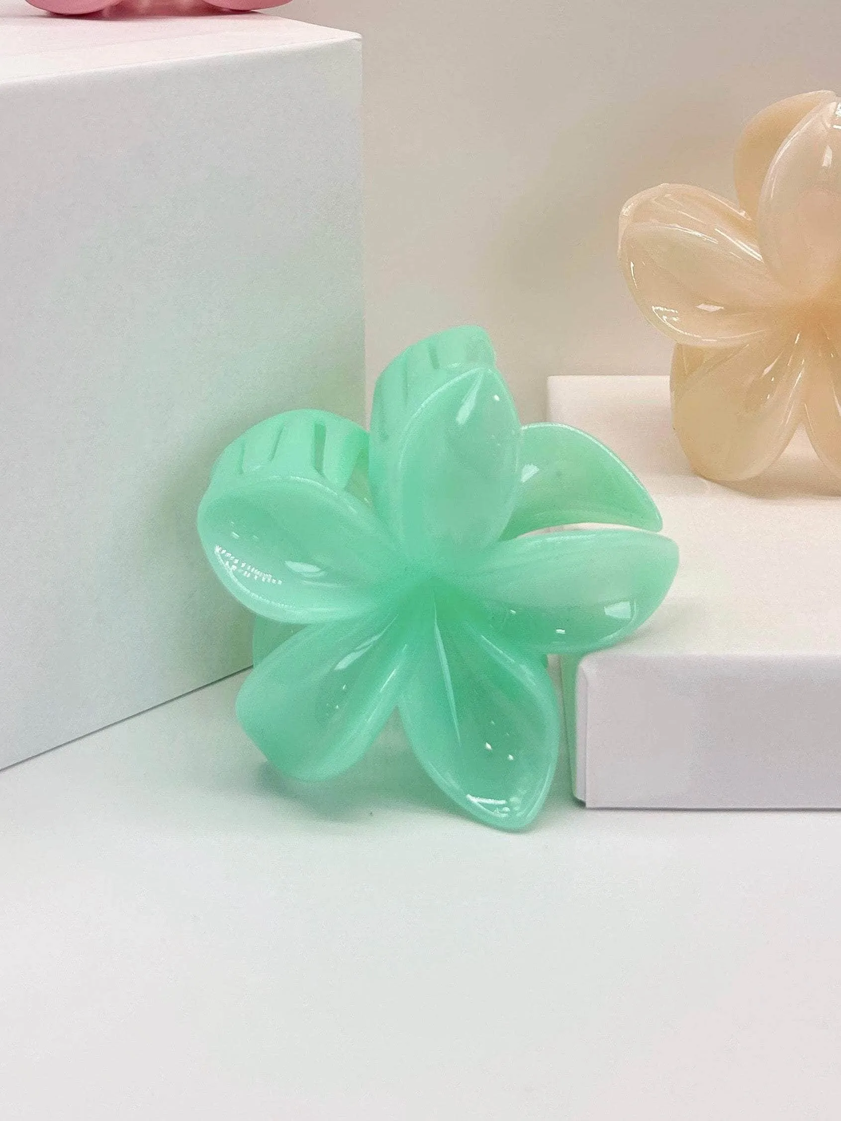 Flower Claw Clip