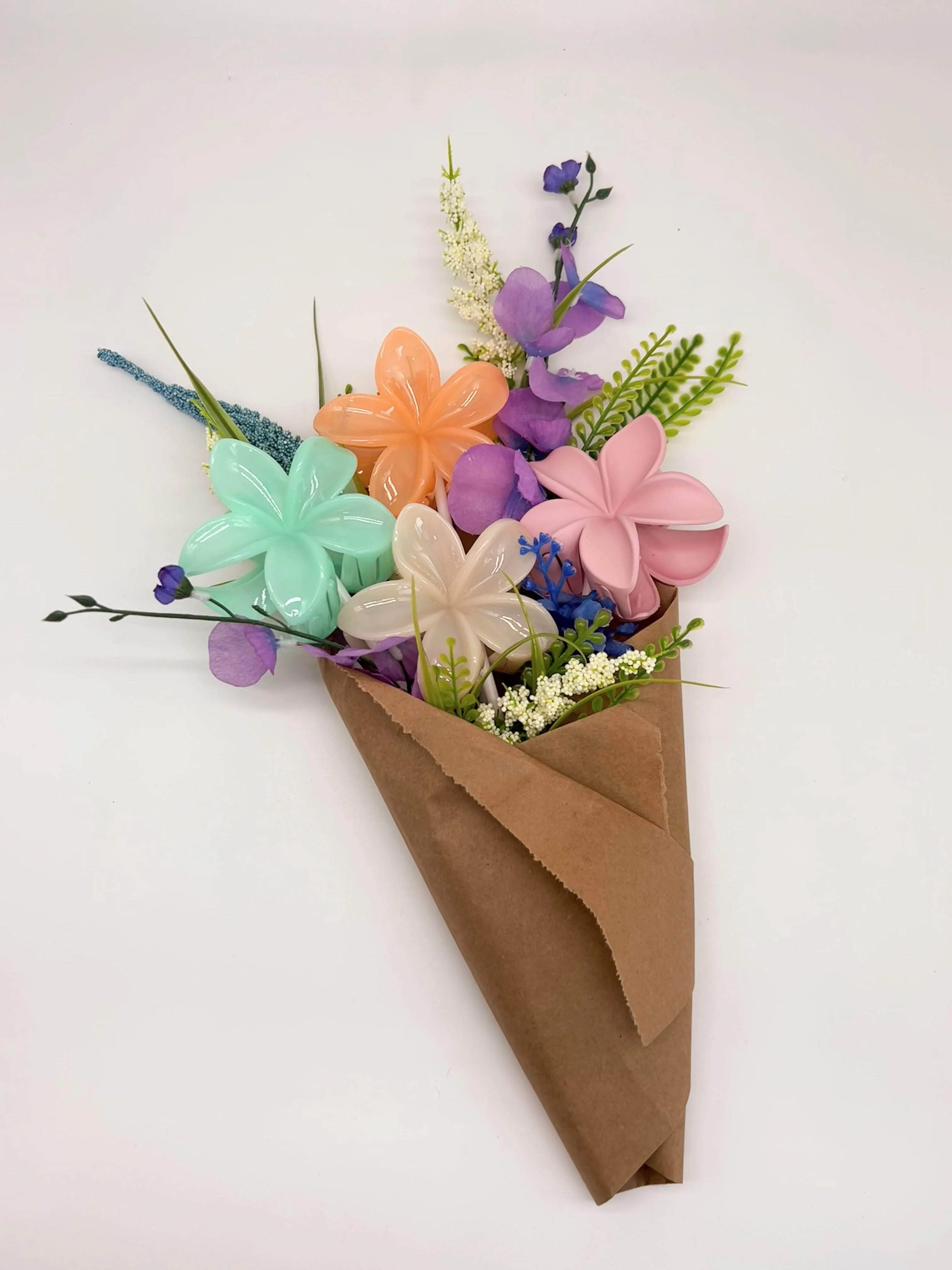 Flower Claw Clip