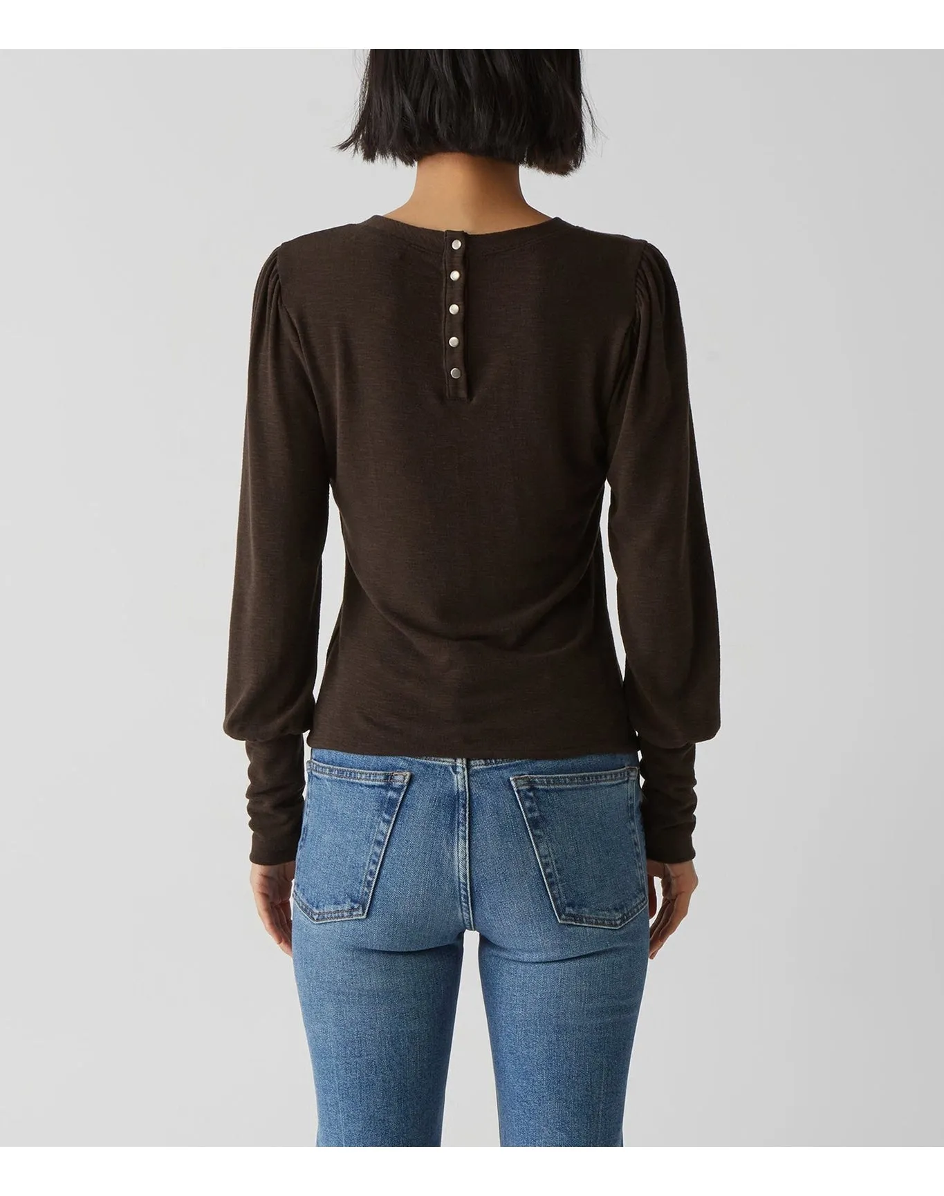 Fonda Puff Sleeve Top | Java MICHAEL STARS