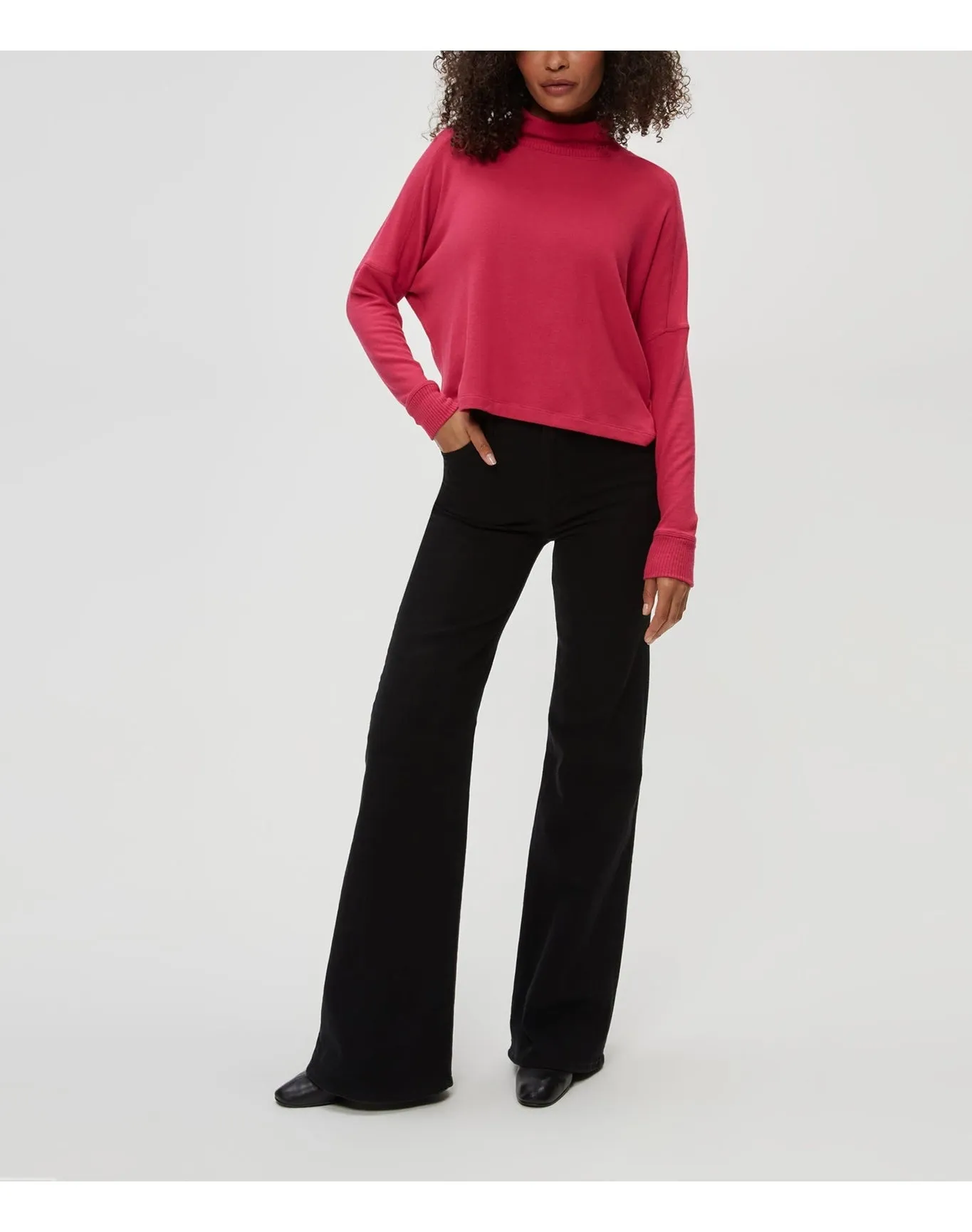Frida Mock Neck Top | Dark Voltage MICHAEL STARS