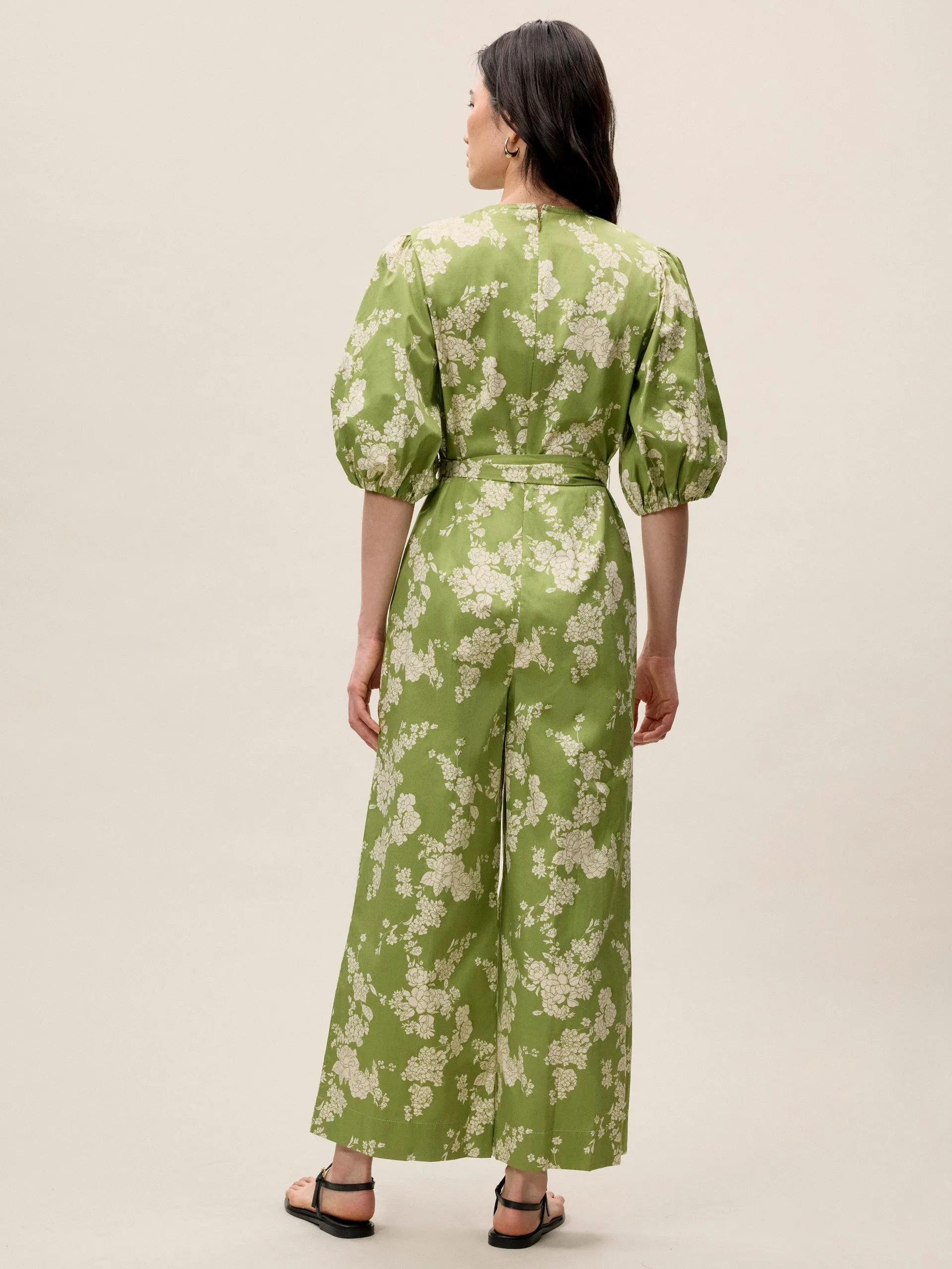 Gabrielle Fleur Jumpsuit | Manzanilla Combo REBECCA TAYLOR