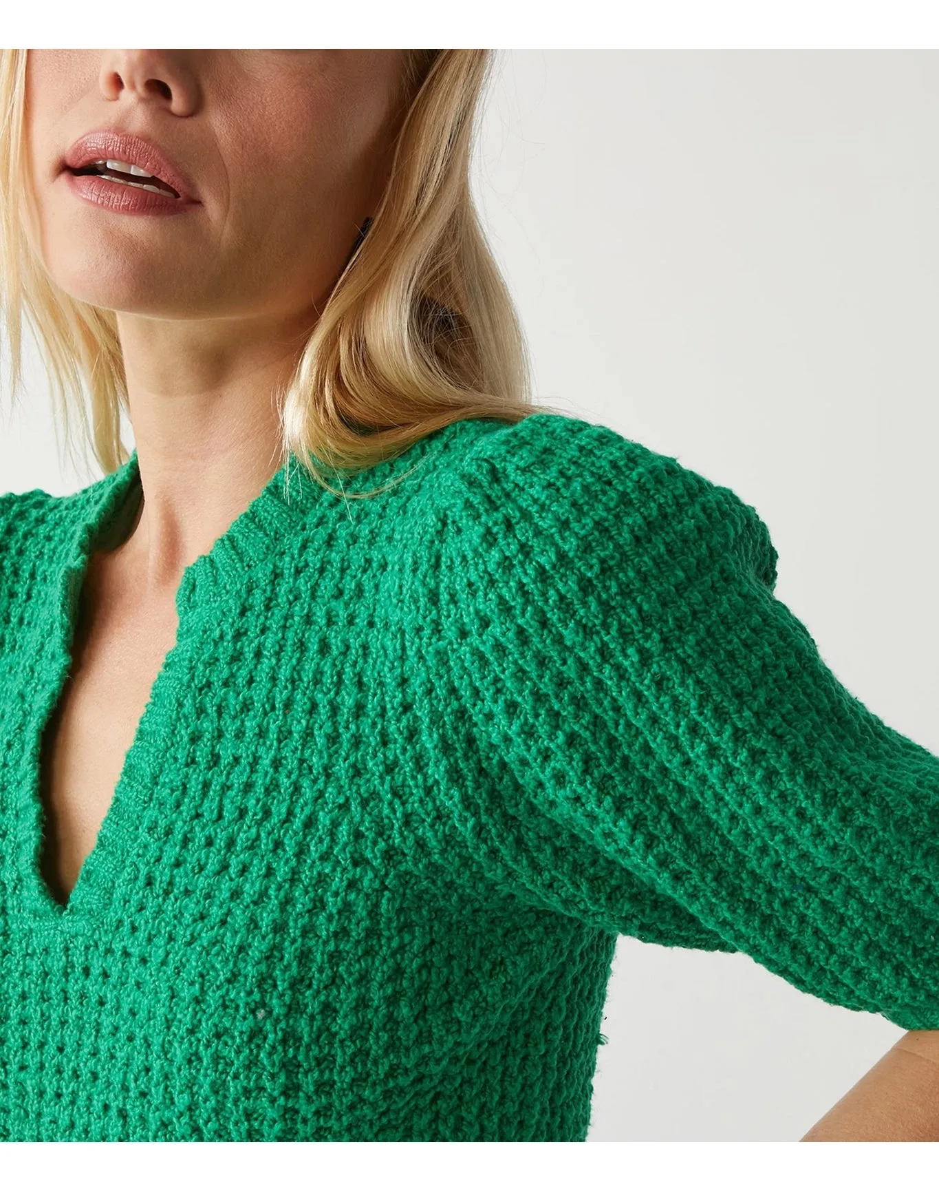 Gemma Puff Sleeve Sweater | Kelly MICHAEL STARS