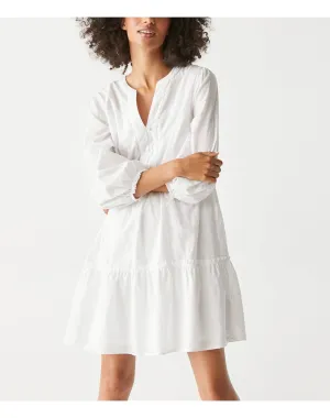 Georgie Tiered Dress | White MICHAEL STARS