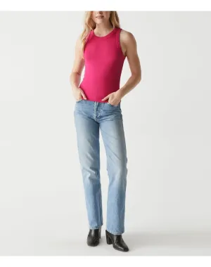 Gina Ribbed Crop Tank | Dark Voltage MICHAEL STARS