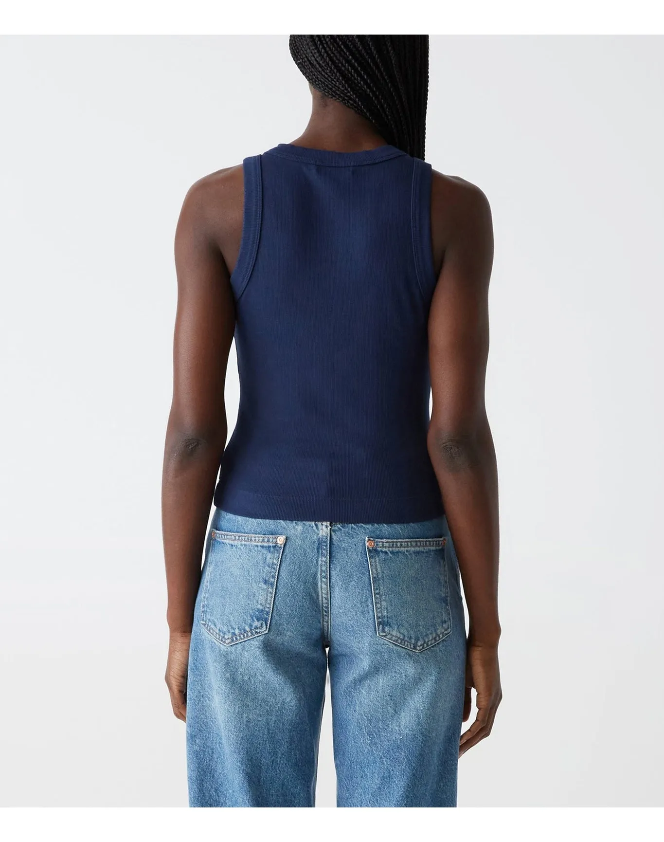 Gina Ribbed Crop Tank | Nocturnal MICHAEL STARS