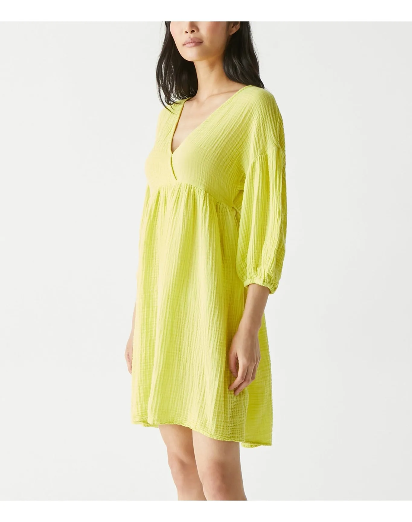 Hailey Gauze Dress | Peridot MICHAEL STARS