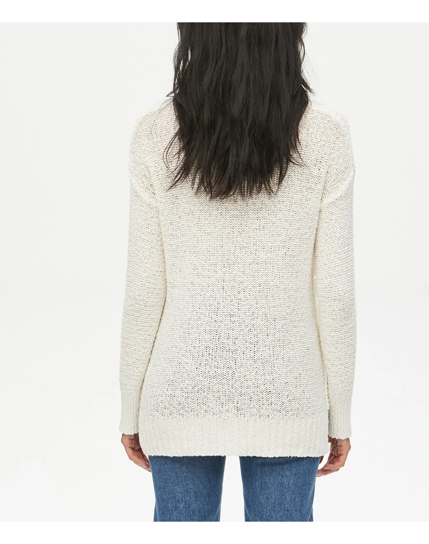Hanson Pullover Sweater | Chalk MICHAEL STARS