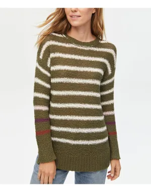 Hanson Pullover Sweater | Olive Stripe MICHAEL STARS