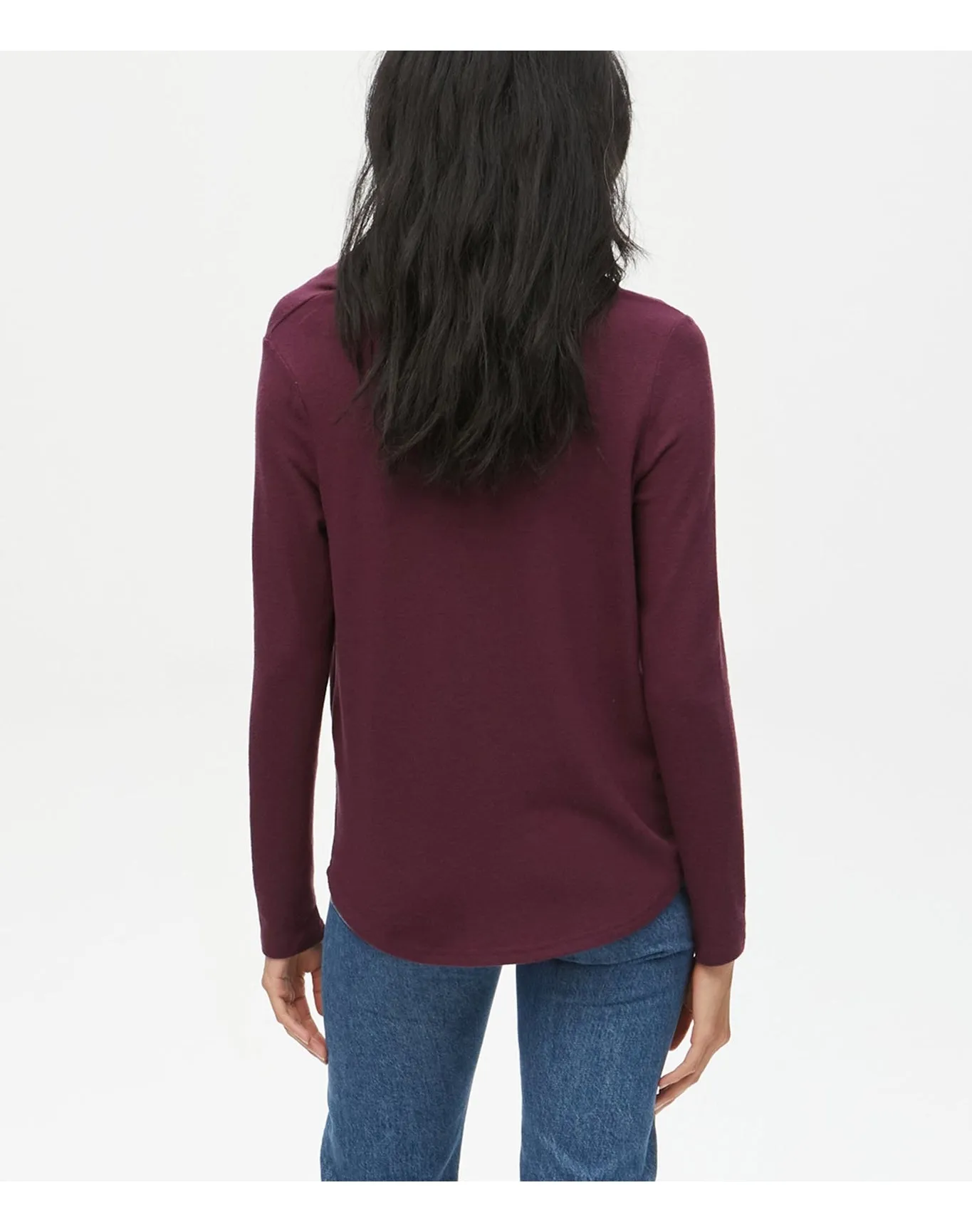 Harlow Cowl Neck Top | Plum MICHAEL STARS