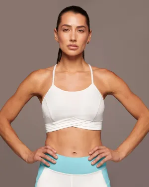Haze Longline Bra | Ivory MICHI