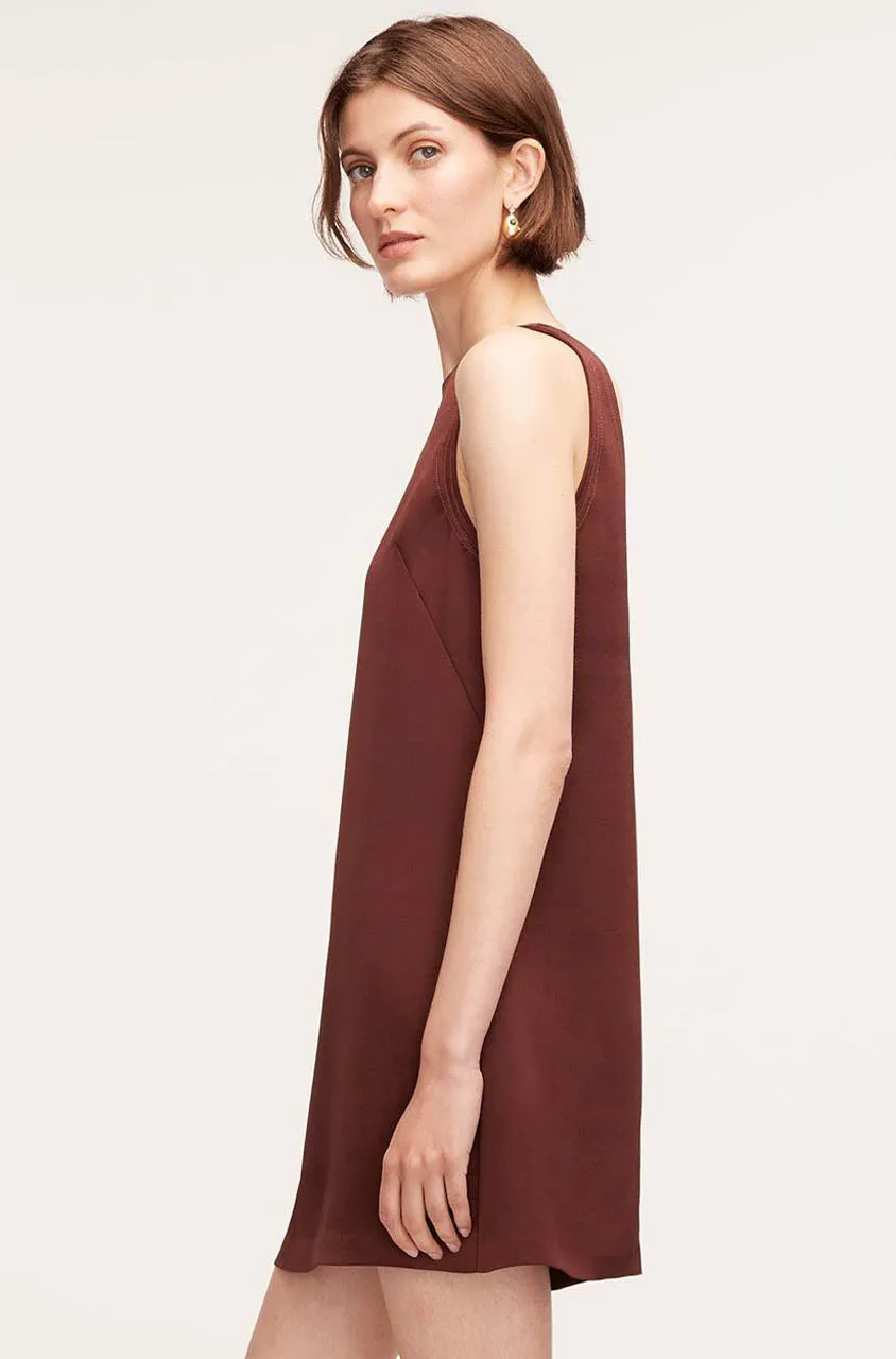 Heavy Satin Shift Dress | Raisin REBECCA TAYLOR