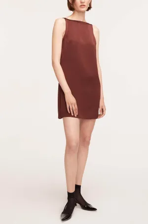 Heavy Satin Shift Dress | Raisin REBECCA TAYLOR
