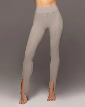 Horizon Ribbed Legging | Sandstone MICHI
