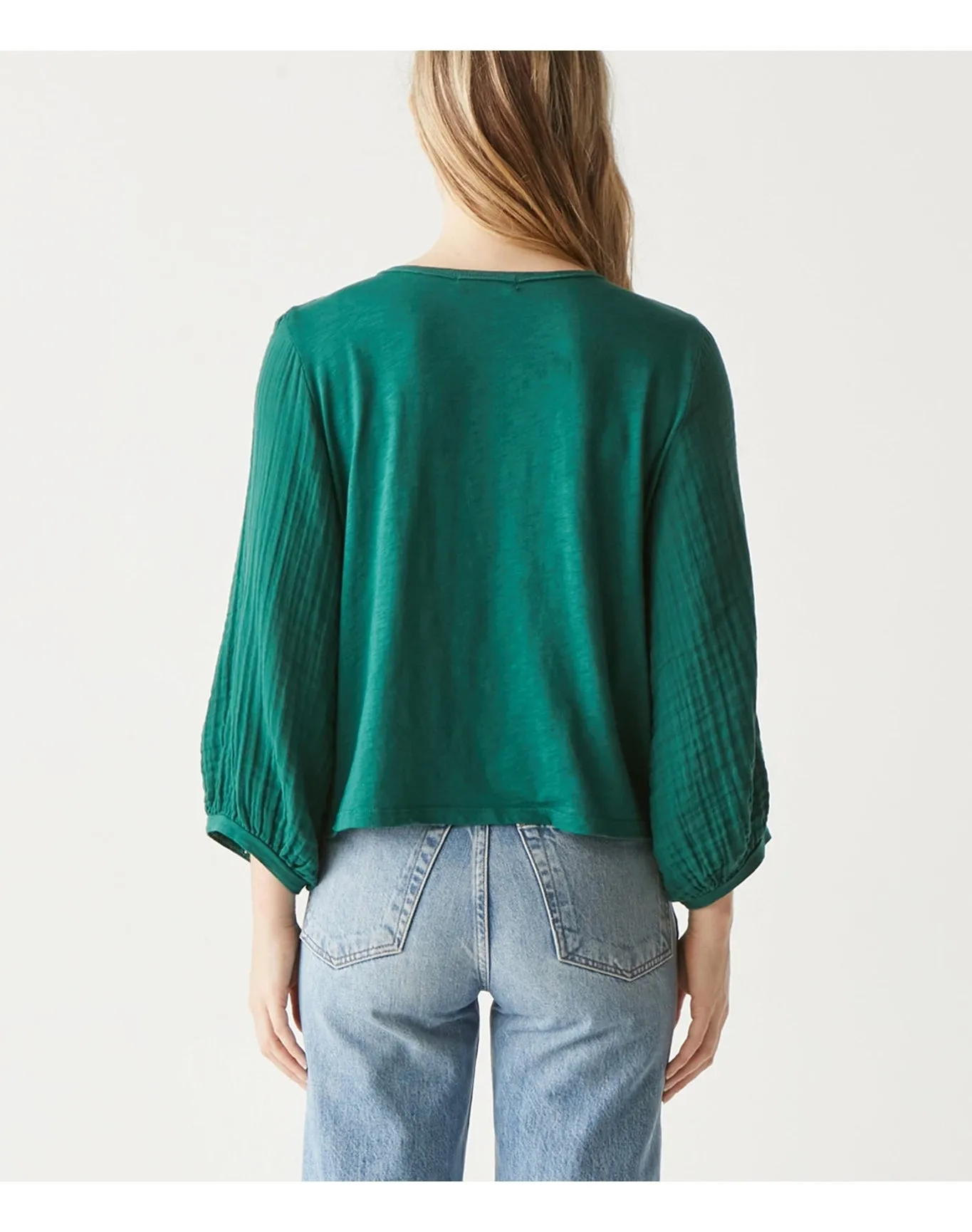 Iliana Fabric Mixed Top | Ivy MICHAEL STARS