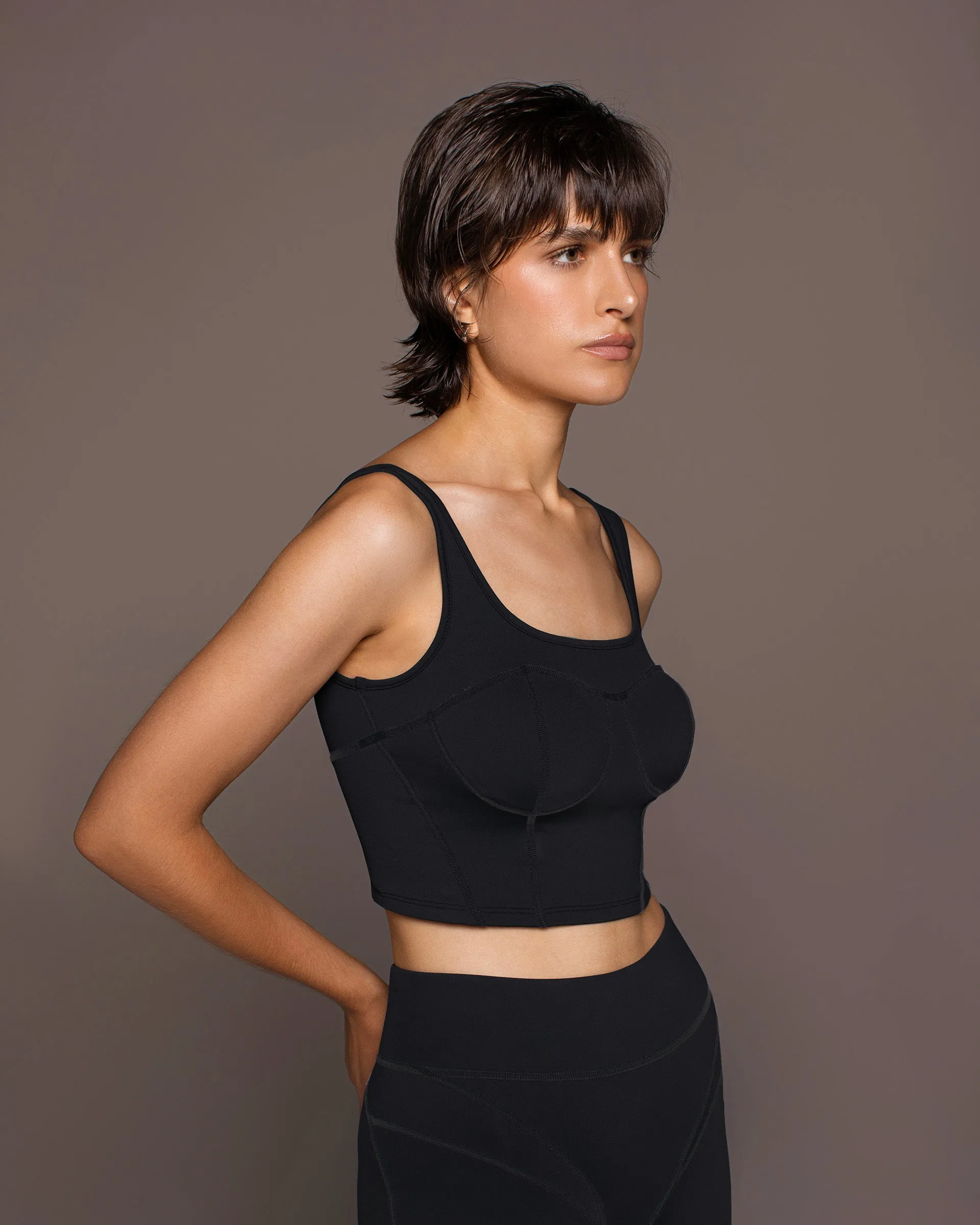 Incite Bustier | Black MICHI