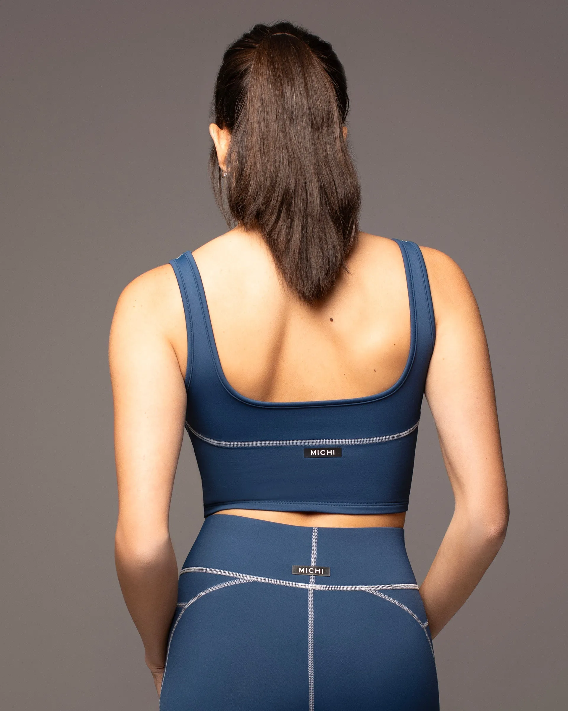 Incite Bustier | Ink/White MICHI