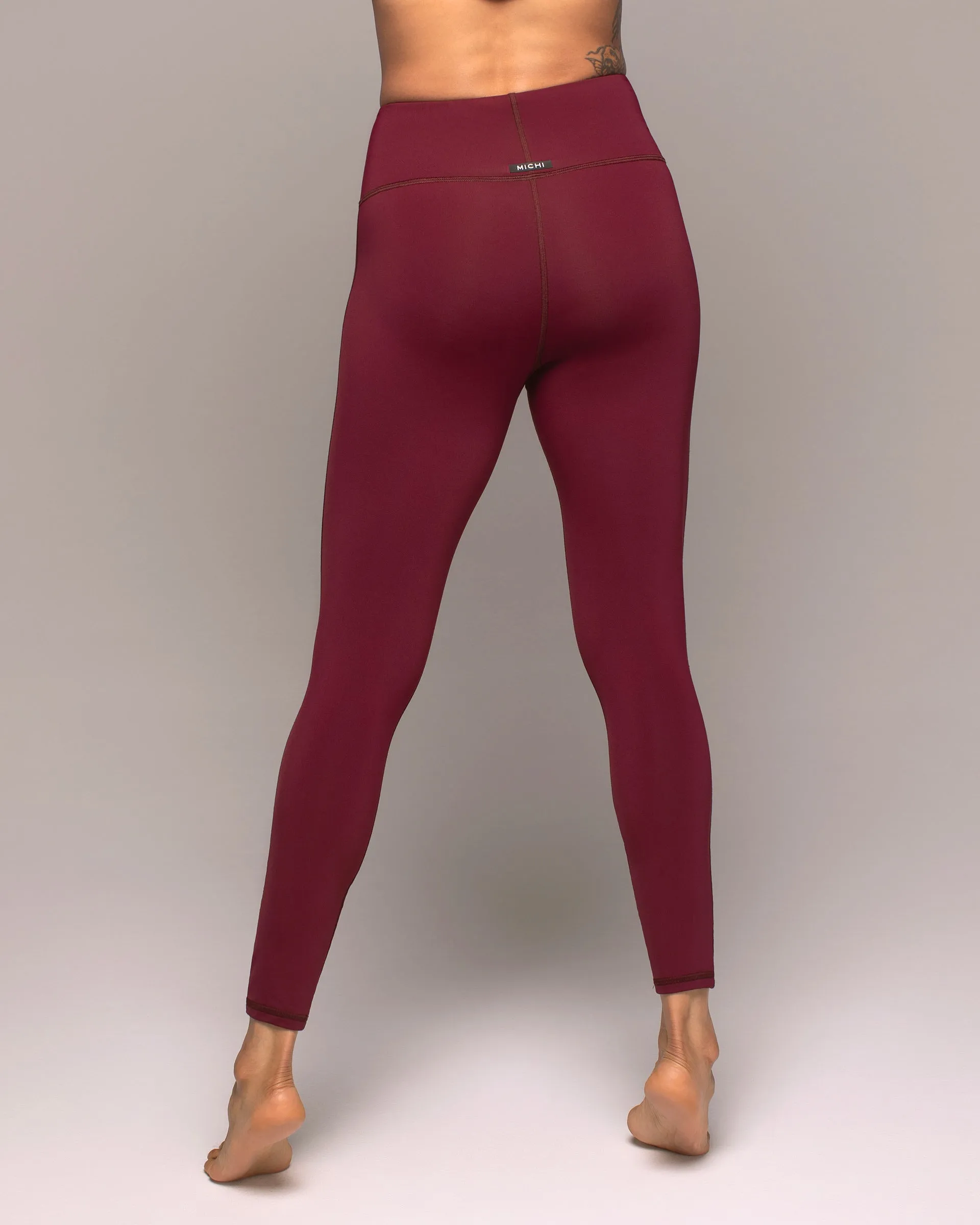 Instinct Legging | Burgundy MICHI