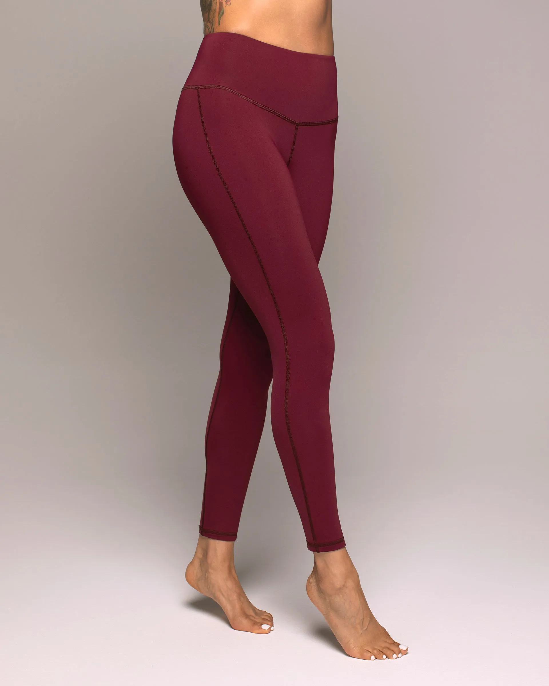 Instinct Legging | Burgundy MICHI