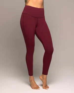 Instinct Legging | Burgundy MICHI