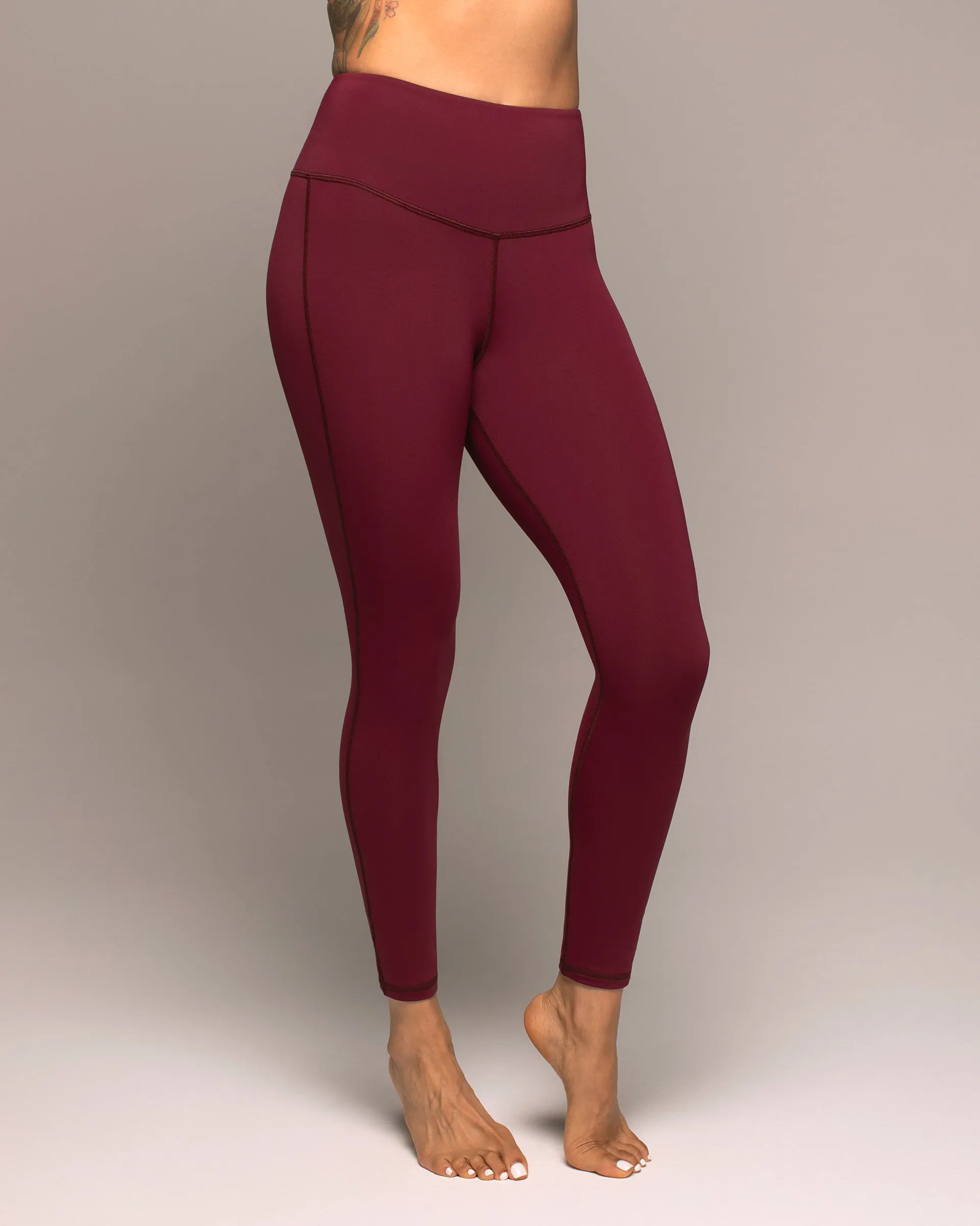 Instinct Legging | Burgundy MICHI