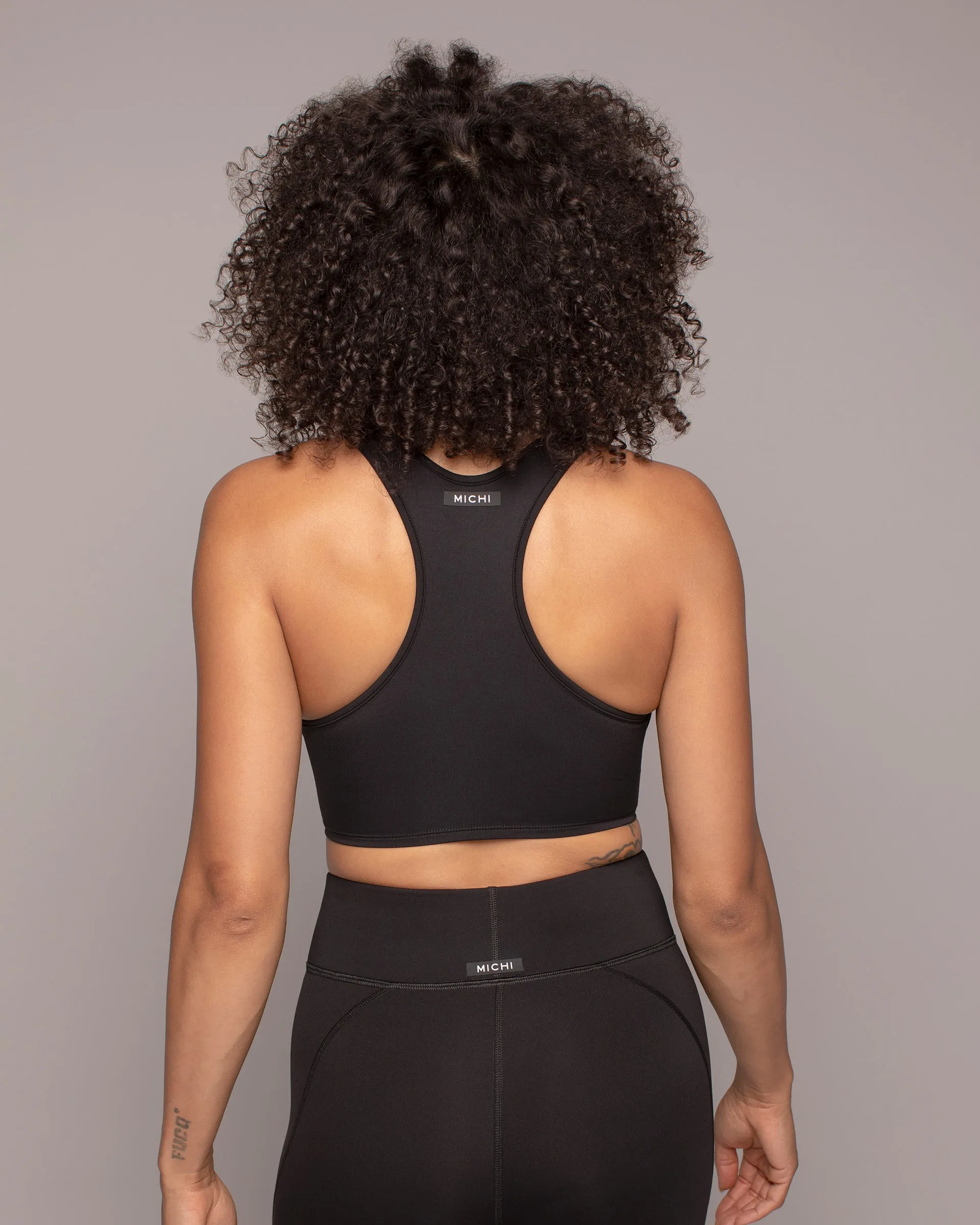 Instinct Longline Bra | Black MICHI