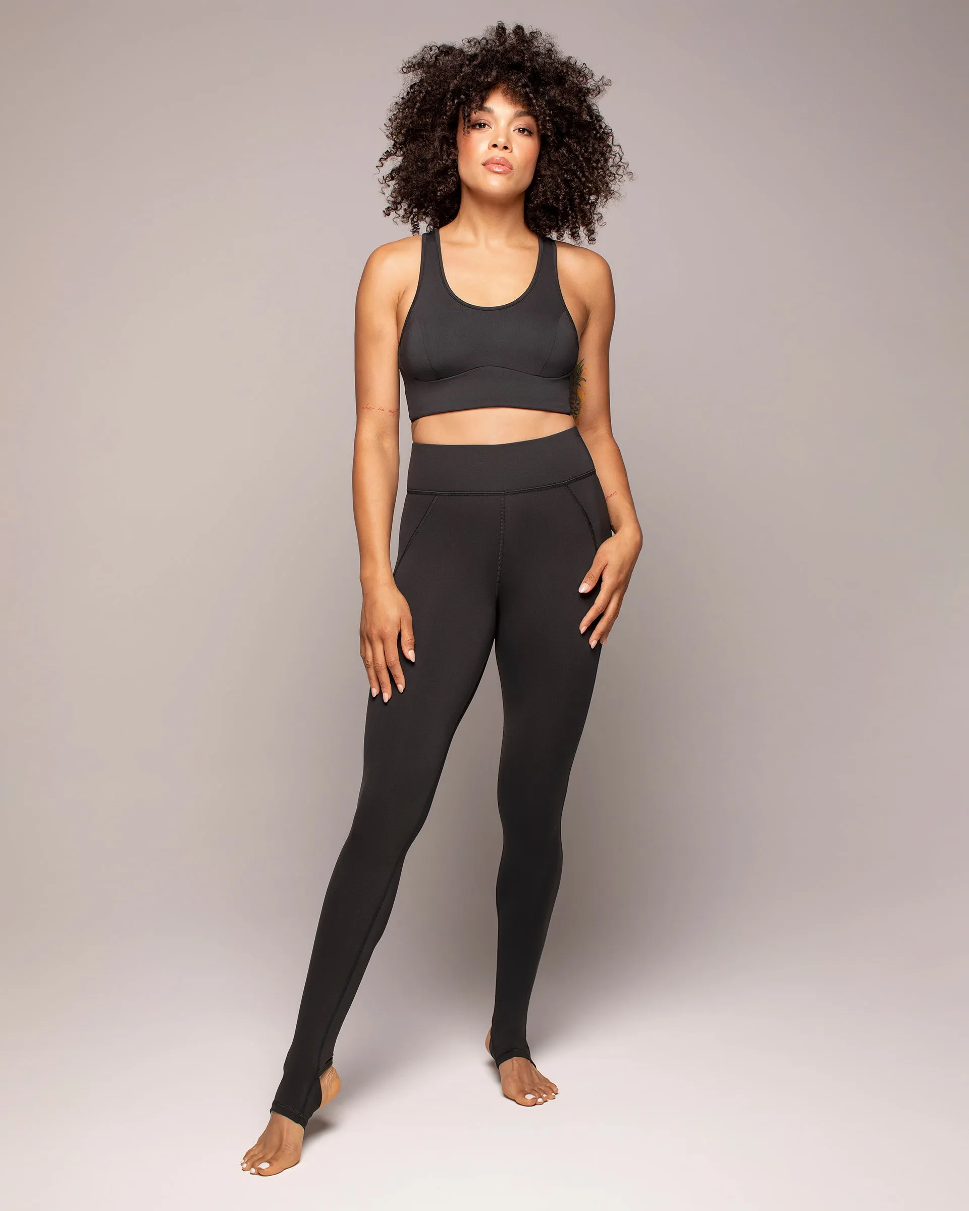 Instinct Longline Bra | Black MICHI