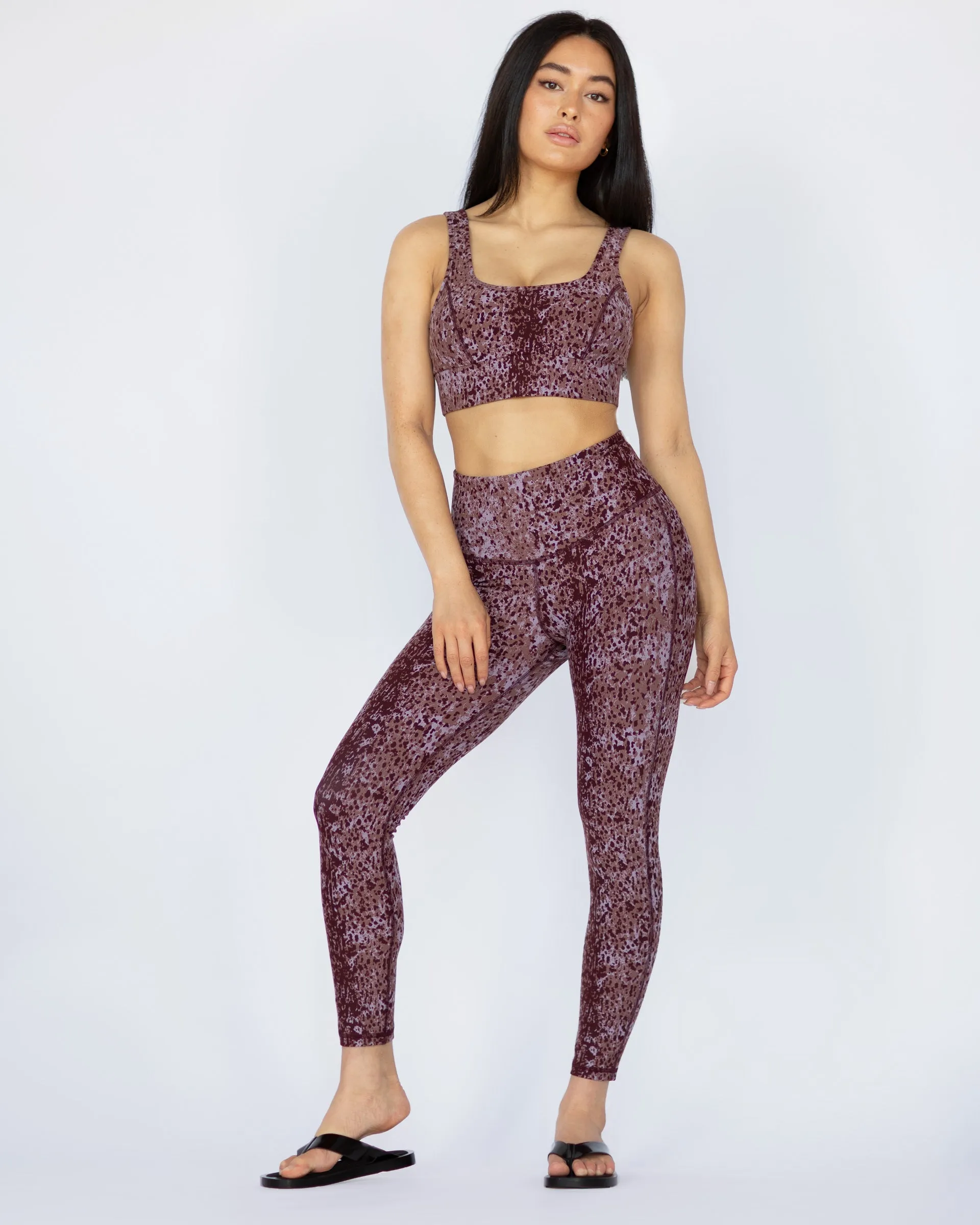Instinct Plantae Print Legging | Rosewood MICHI