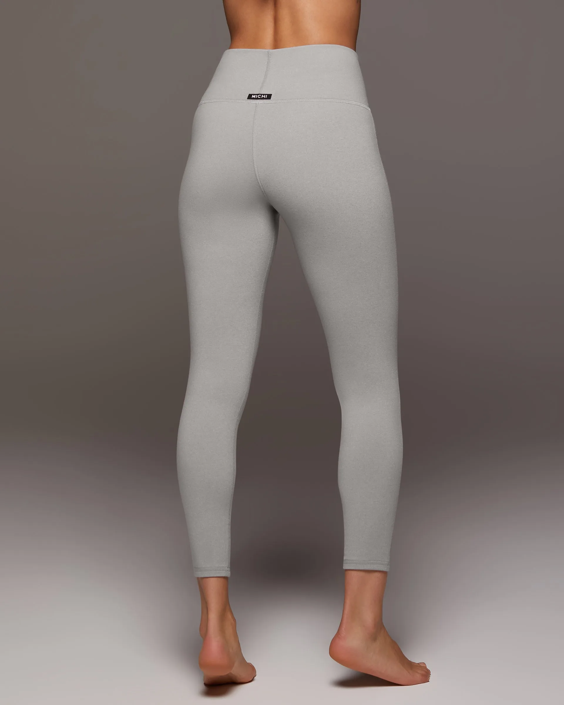 Instinct Warm Compression Legging | Moonstone Grey MICHI