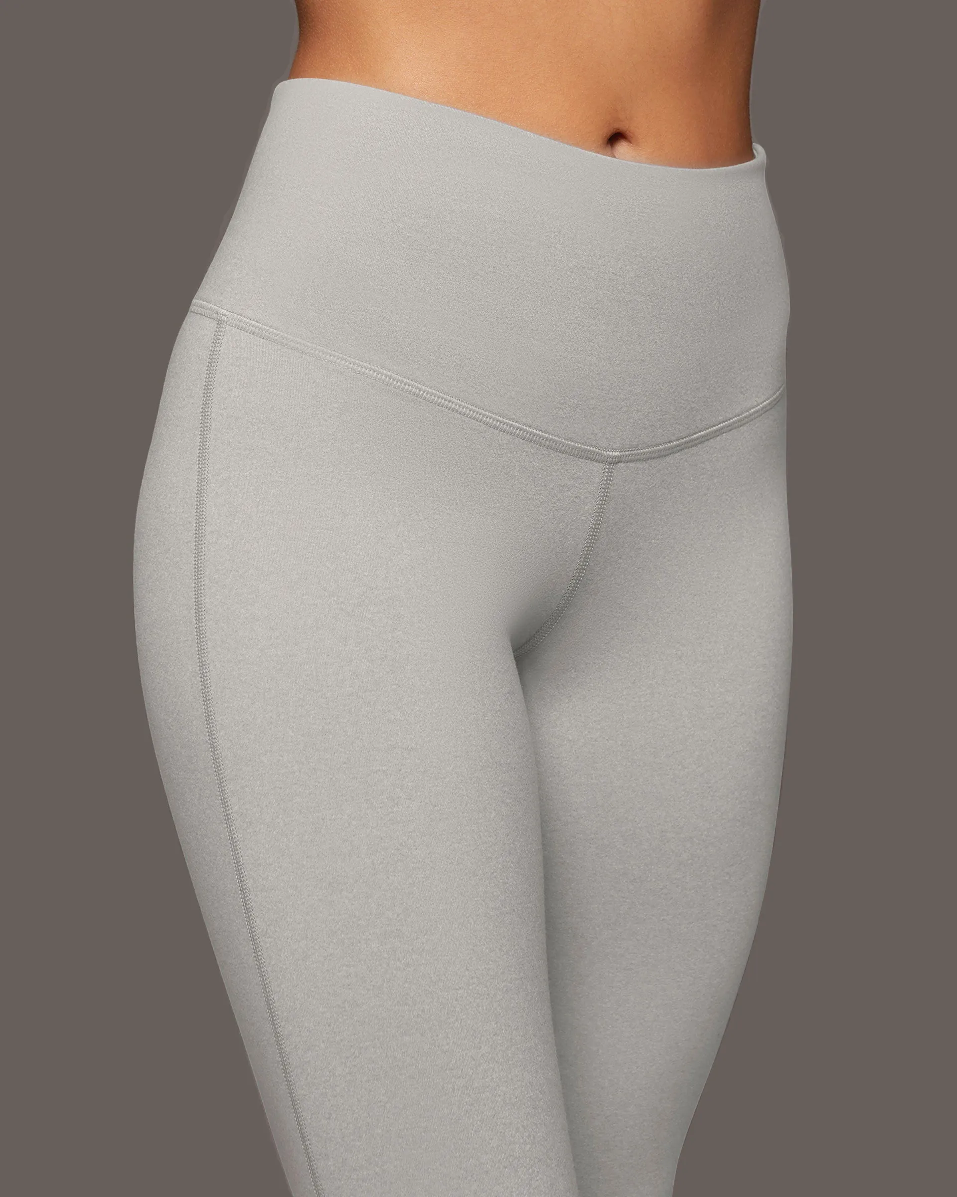Instinct Warm Compression Legging | Moonstone Grey MICHI