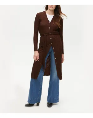 Isa Ribbed Cardigan | Rustique MICHAEL STARS