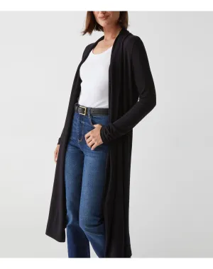 Izzy Longline Open Cardigan | Black MICHAEL STARS