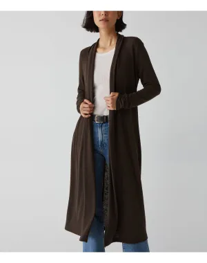 Izzy Longline Open Cardigan | Java MICHAEL STARS