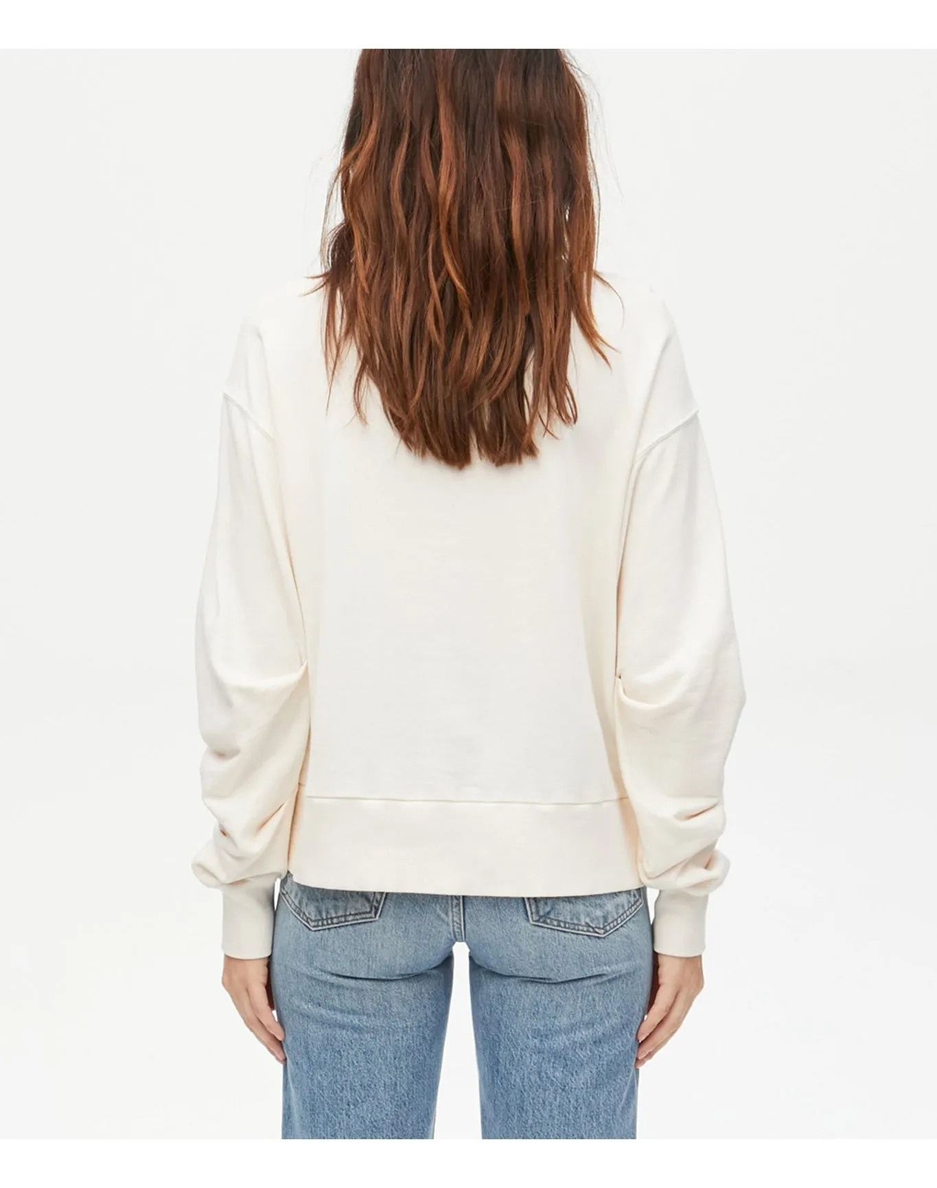 Jackie Terry Sweatshirt | Chalk MICHAEL STARS