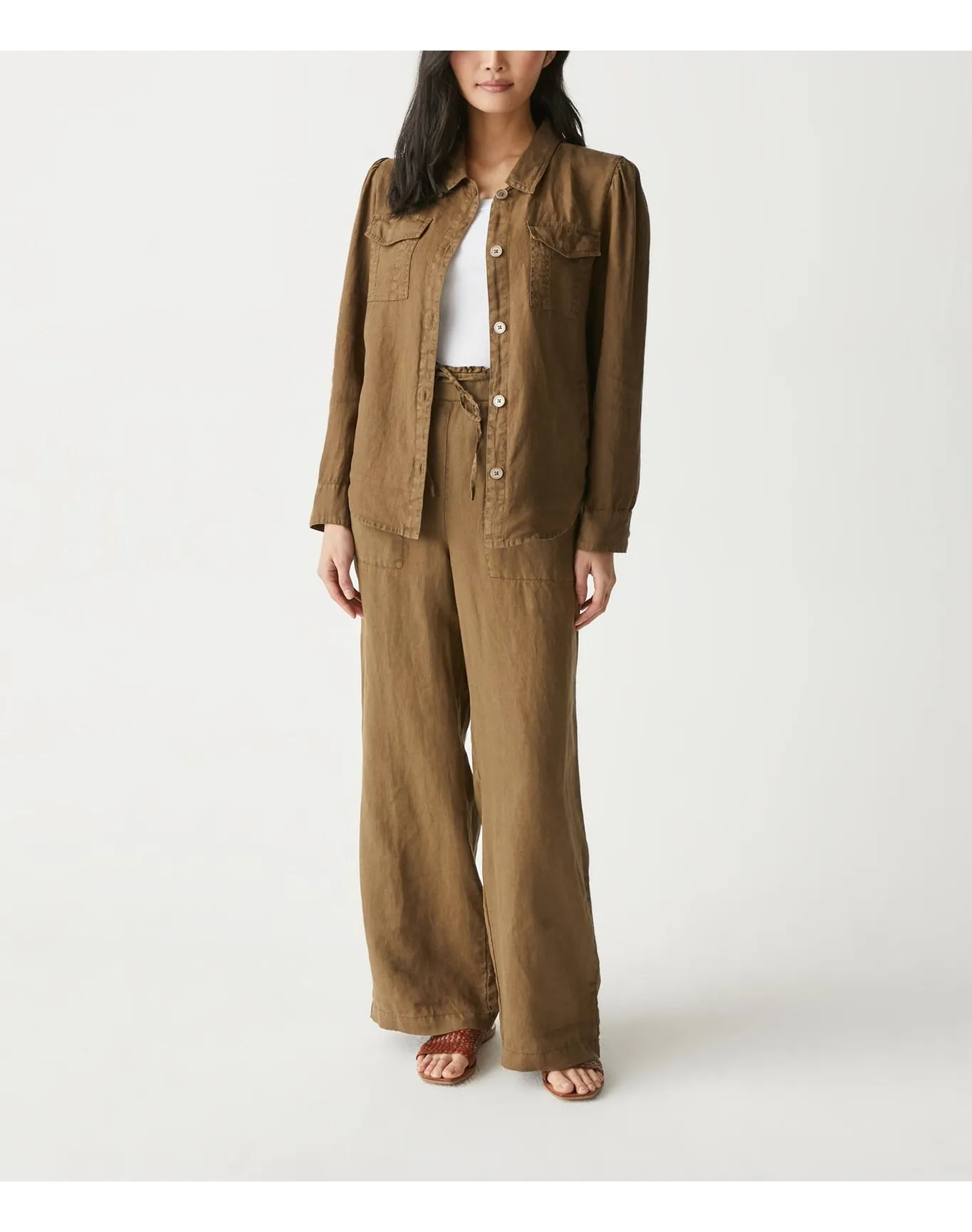 Jay Linen Shacket | Dolma MICHAEL STARS