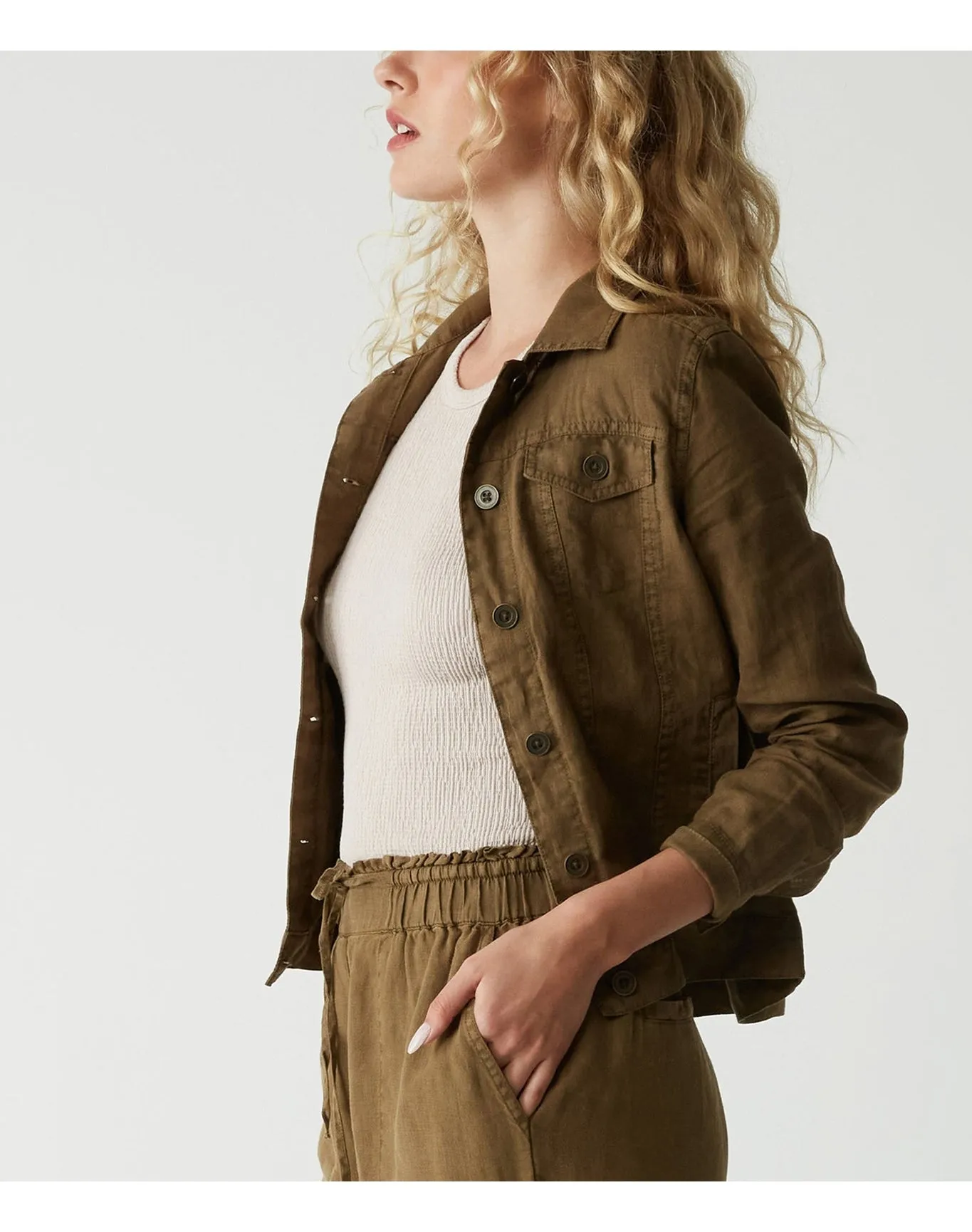 Jean Linen Jacket | Dolma MICHAEL STARS