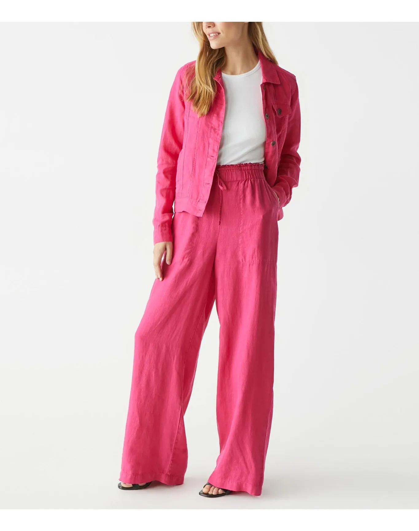 Jules Linen Pant | Dark Voltage MICHAEL STARS