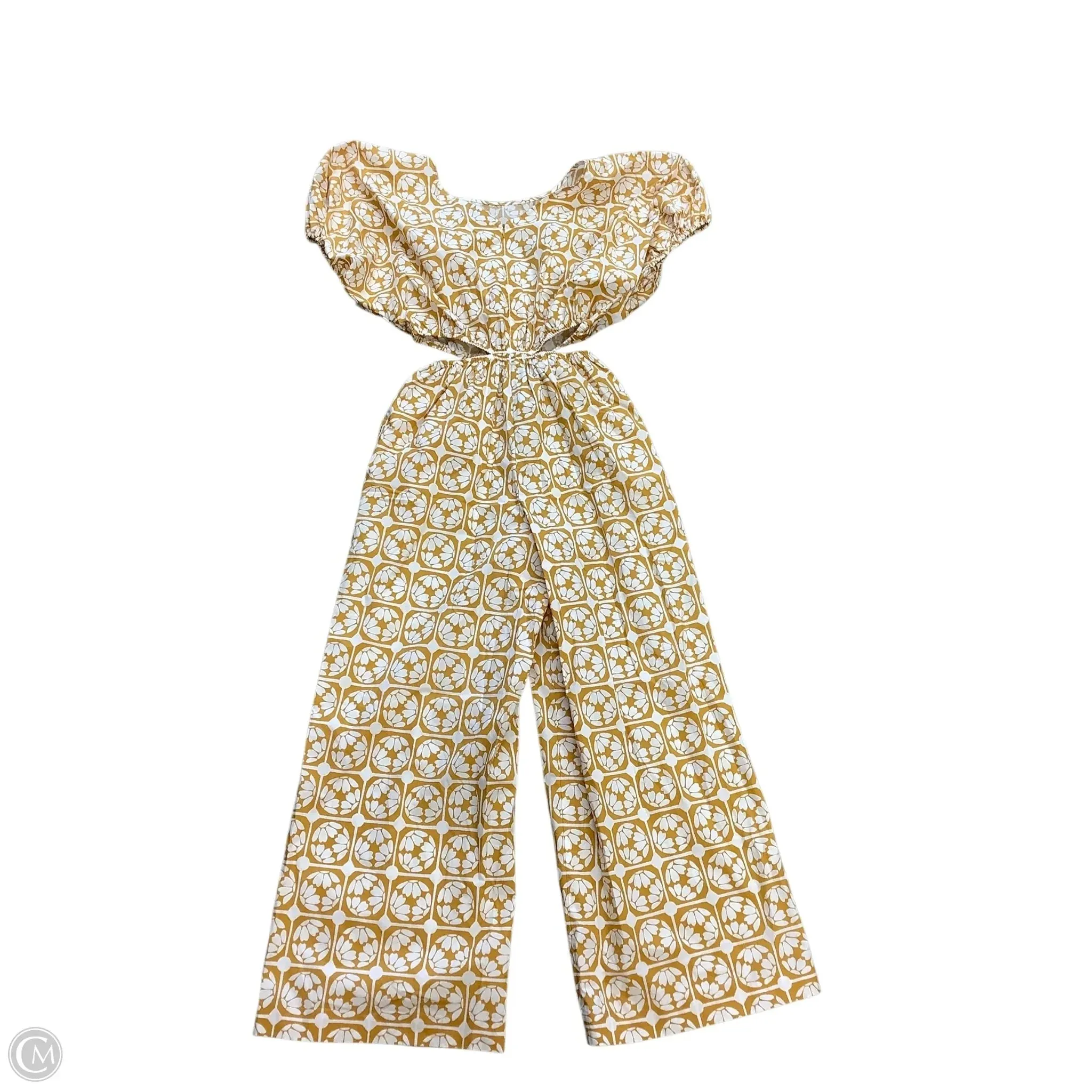 Jumpsuit By Rebecca Taylor In Yellow, Size: 2