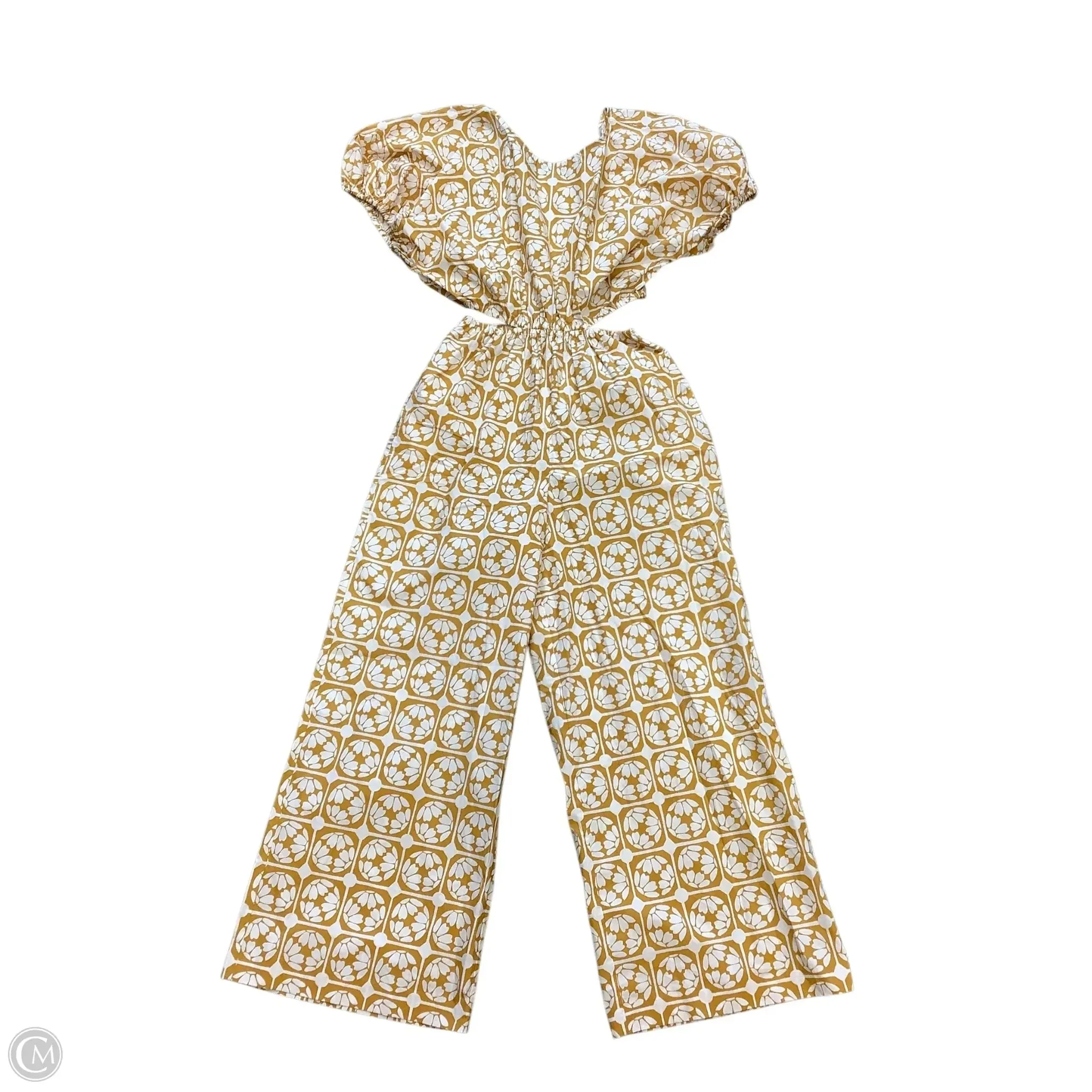 Jumpsuit By Rebecca Taylor In Yellow, Size: 2