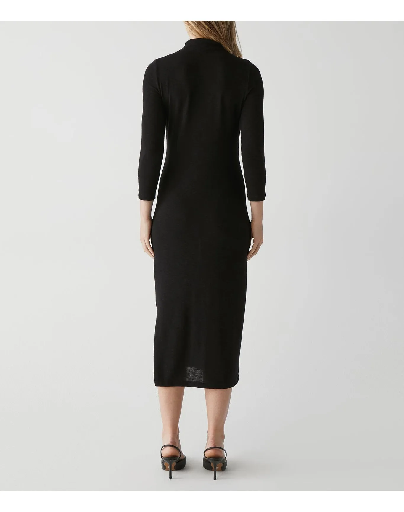 Justine Mock Neck Midi Dress | Black MICHAEL STARS